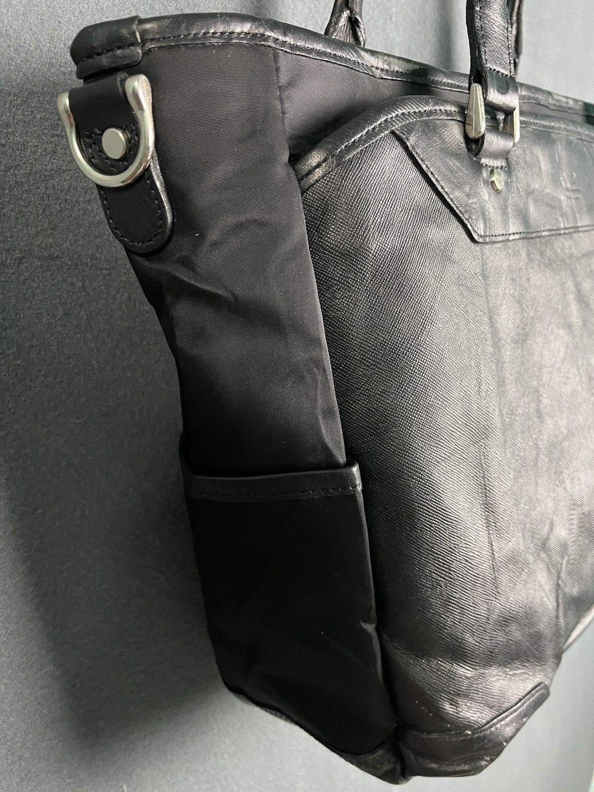 Genuine Leather × Japanese Brand × MasterPiece Top Handle Organizer Laptop Brief Size ONE SIZE - 6 Thumbnail