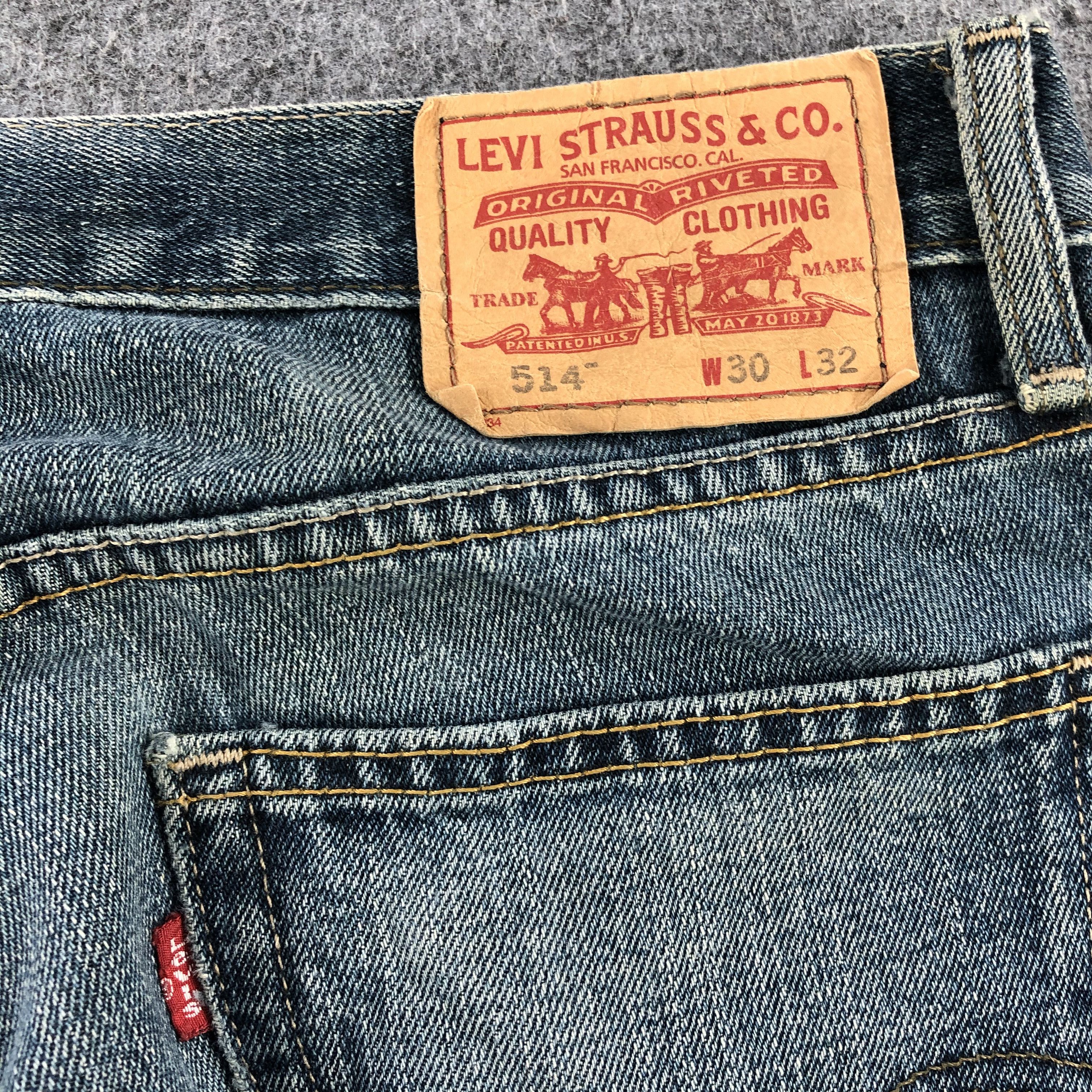 Levi's Vintage Blue Wash Levis 514 Jeans-JM1845 Size US 32 / EU 48 - 5 Thumbnail