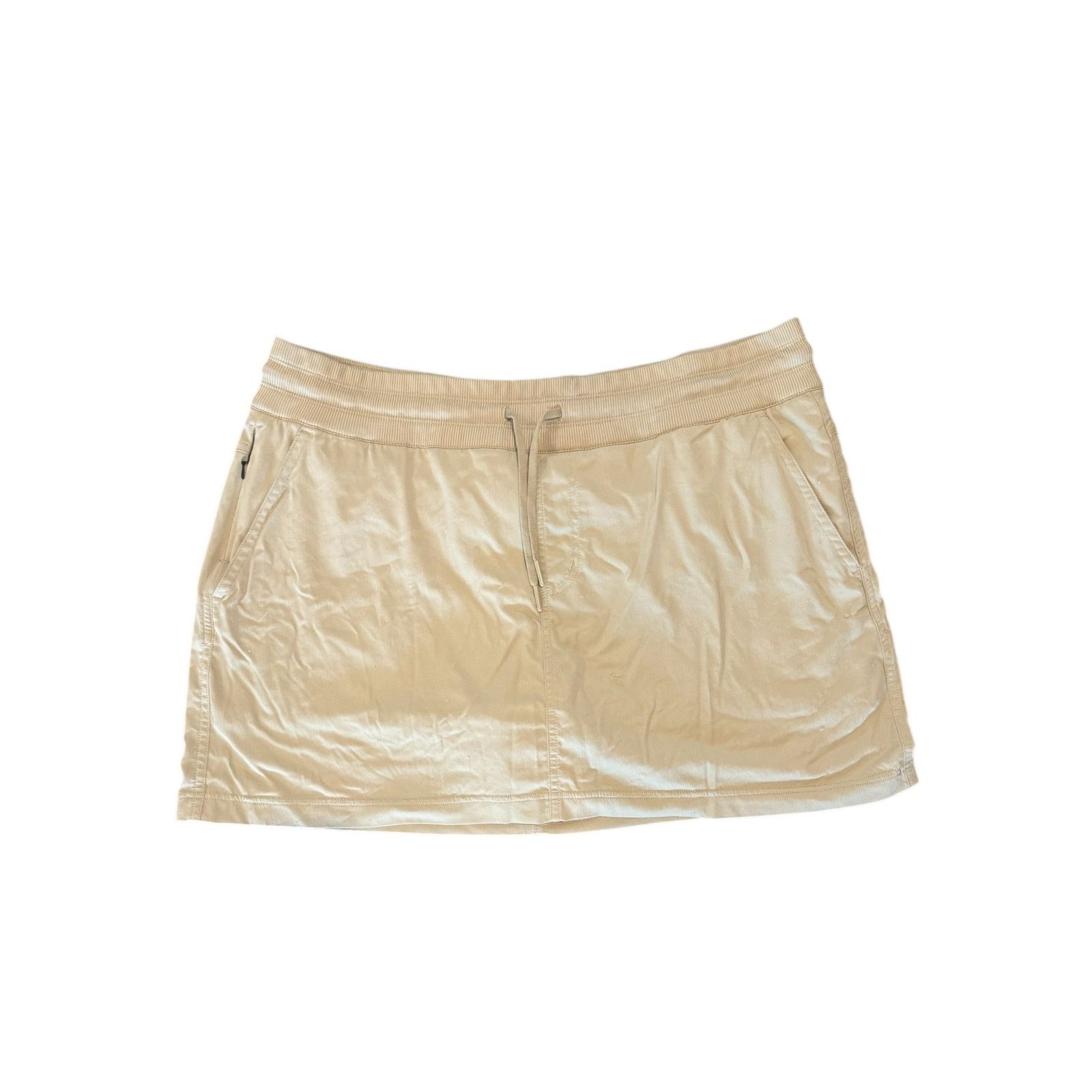 The North Face The North Face Womens XL Performance Beige Aphrodite Skort Size 35" - 1 Thumbnail