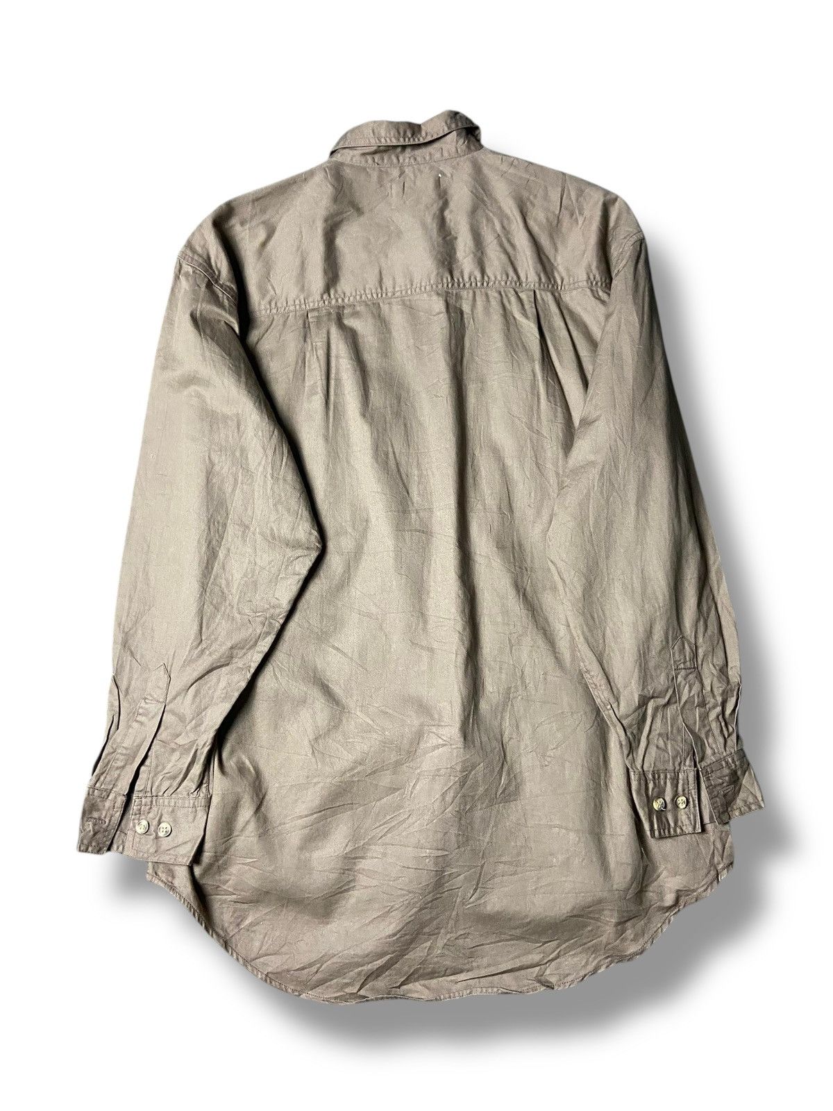 Japanese Brand The Authentic Trying Men Workwear Shirt (171) Size US S / EU 44-46 / 1 - 4 Thumbnail