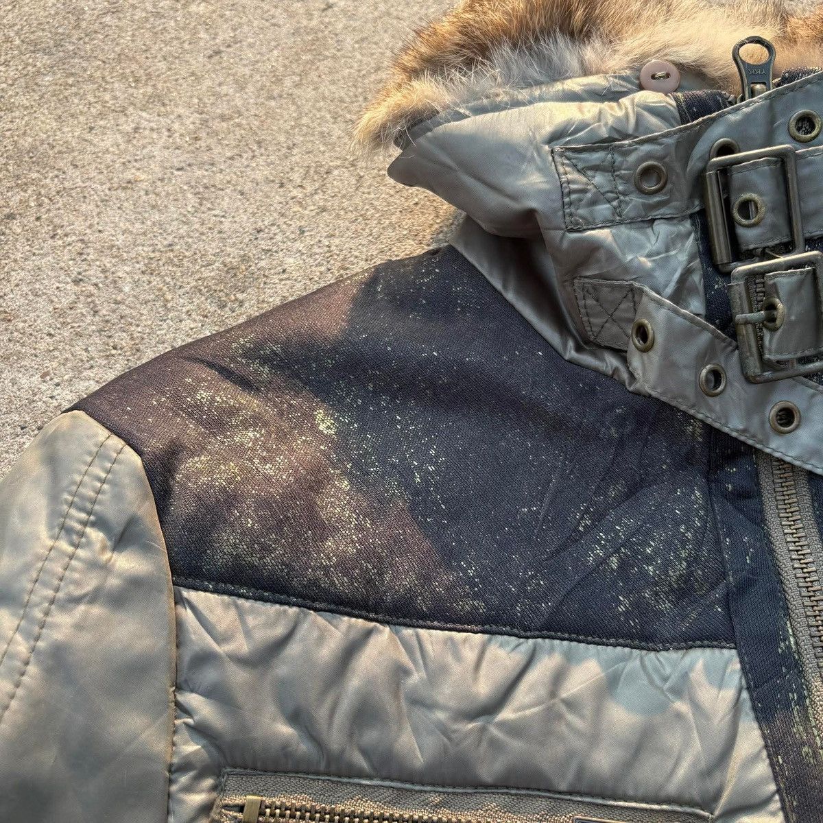 Le Grande Bleu (L.G.B.) Japanese Bondage Fur Vkei Jacket ASM LGB Inspired Size US M / EU 48-50 / 2 - 11 Thumbnail