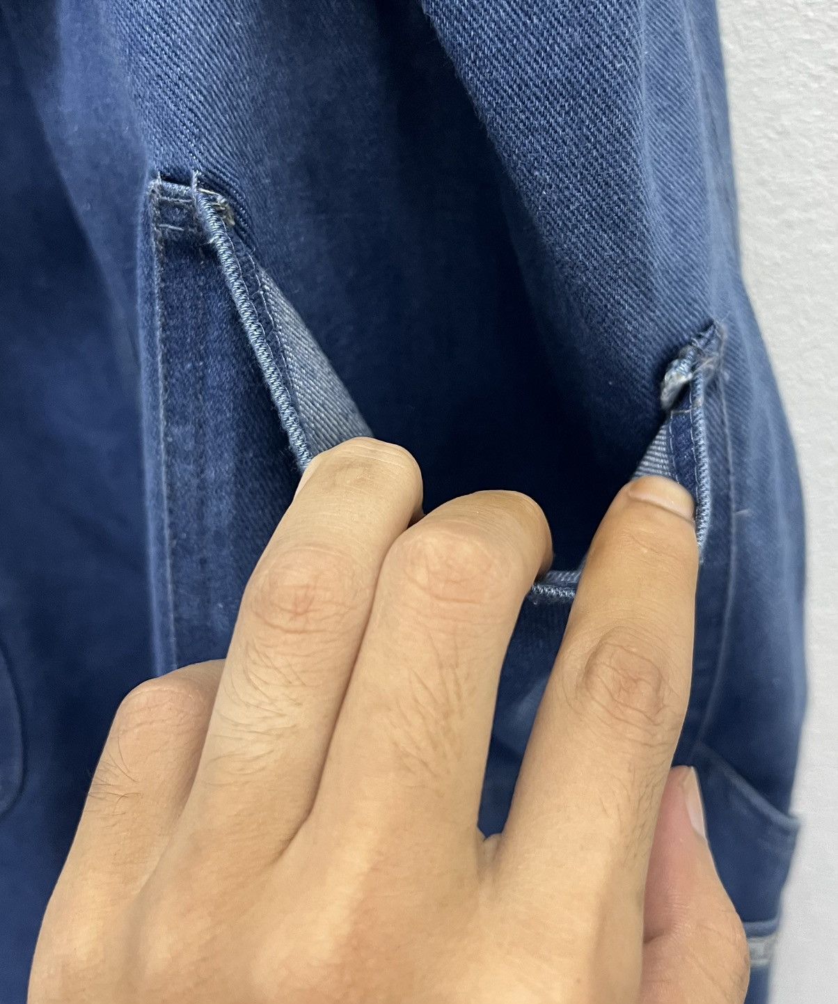 Japanese Brand × Vintage Lakey Park Indigo Denim Overalls Vintage Workwear Style Size US 41 - 11 Thumbnail