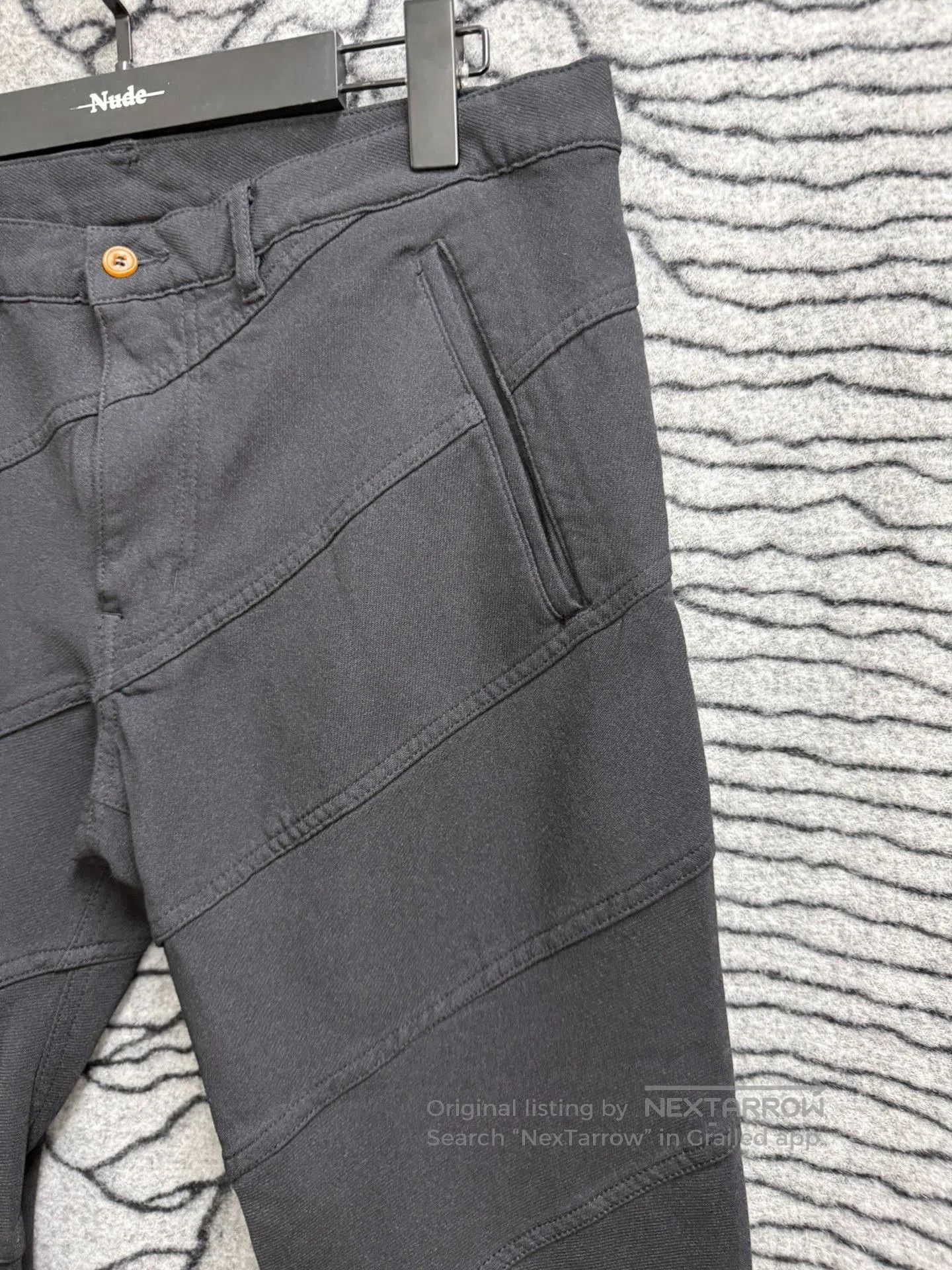 Comme des Garcons Homme Plus Comme des Garçons Homme Plus Spiral Trousers L. Size US 35 - 4 Thumbnail