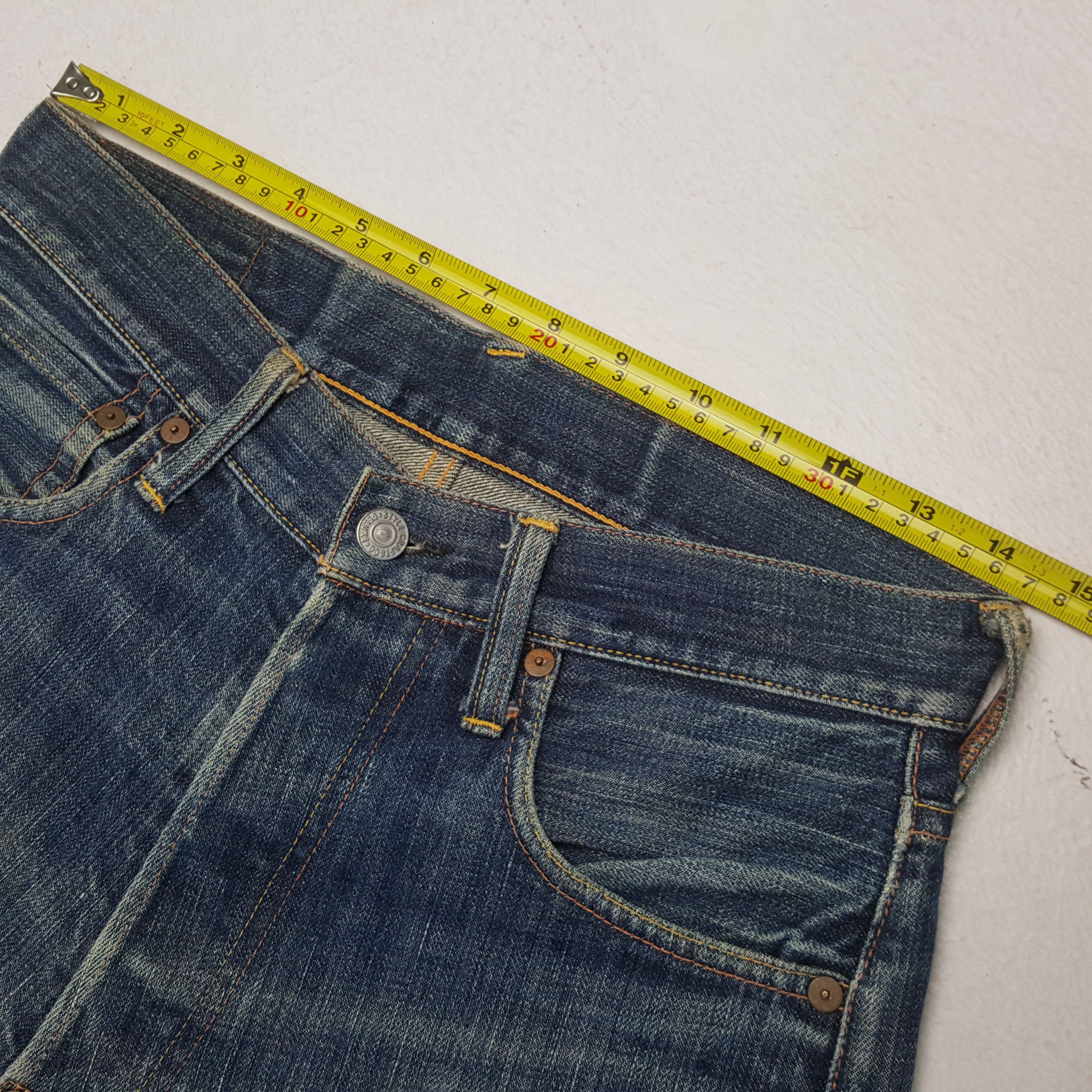 Evisu Evisu Japanese Brand Streetwear Custom Daicock Jeans RR14 Size US 29 - 7 Thumbnail