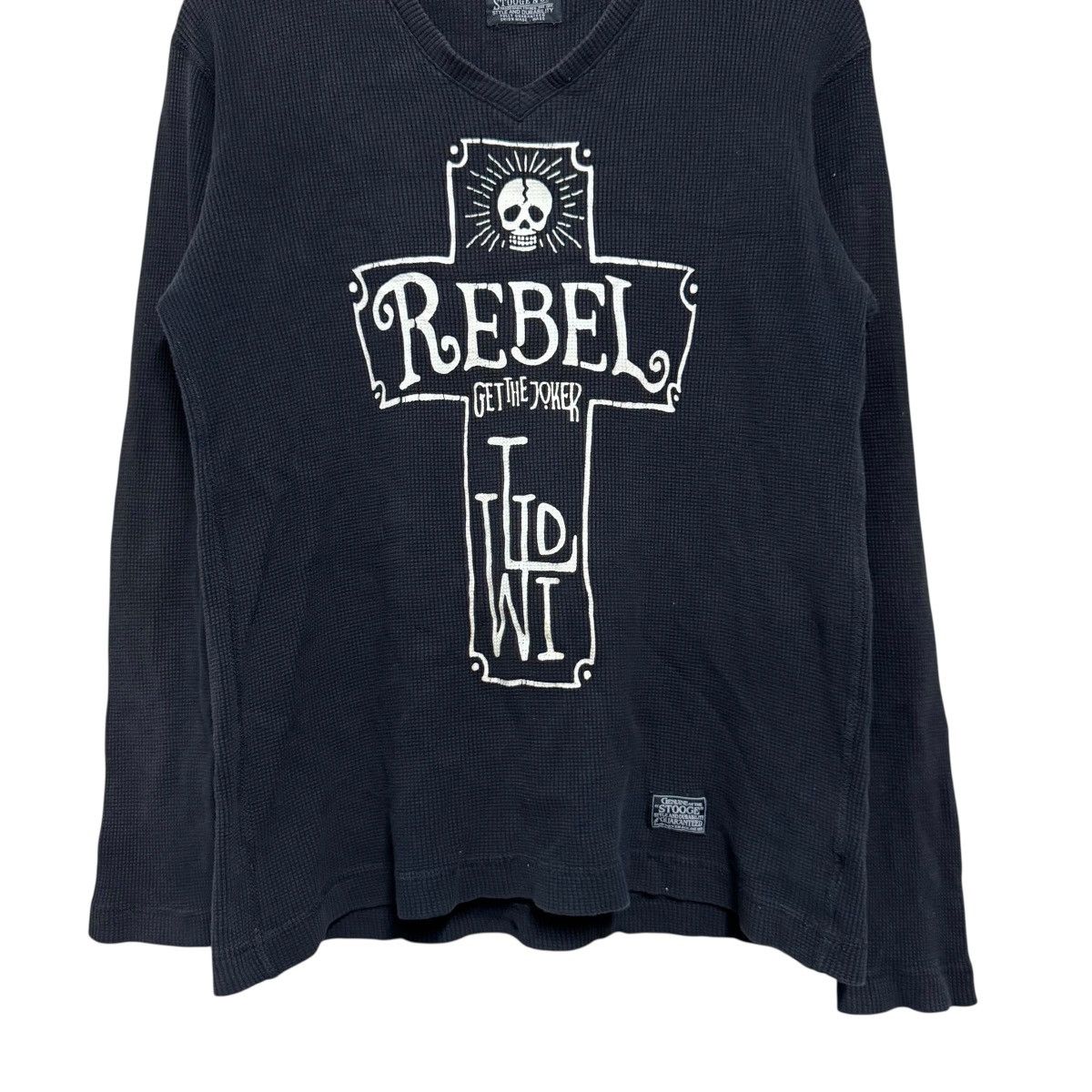 Seditionaries Rebel Joker Wild Rooster Waffle Longsleeve STOOGE&CO Size US M / EU 48-50 / 2 - 4 Thumbnail