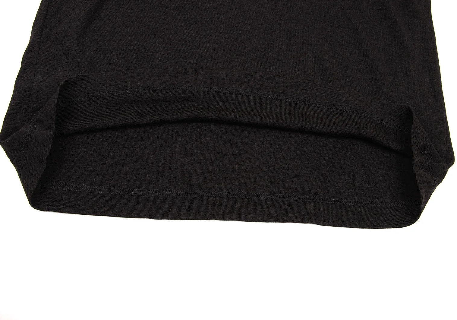 Issey Miyake Wool Mock Neck Knit Top in Black, Size M Size US M / EU 48-50 / 2 - 13 Thumbnail