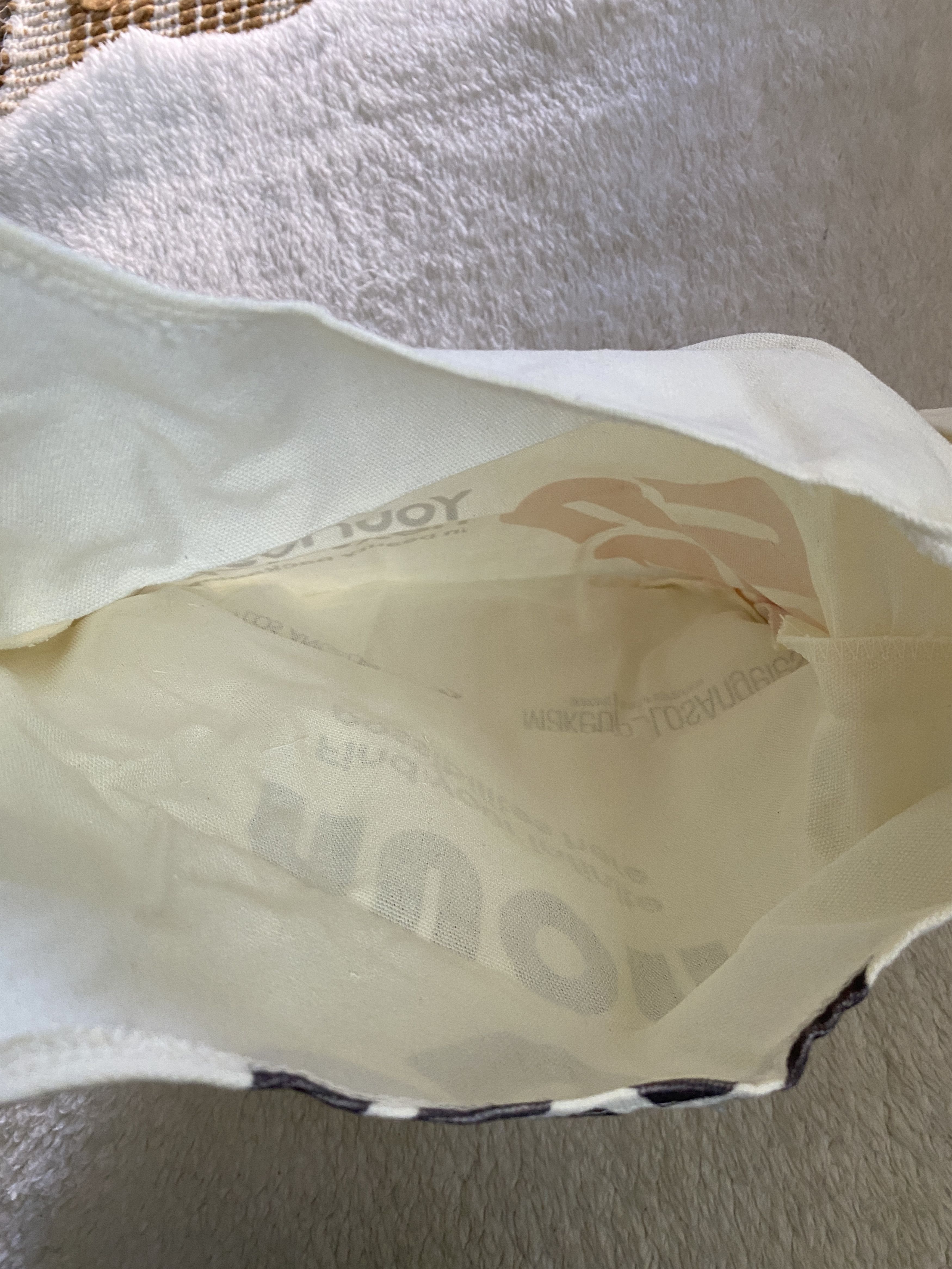 Other Small Canvas Tote Bag – Thick & Durable with Unique Handles Size ONE SIZE - 4 Thumbnail