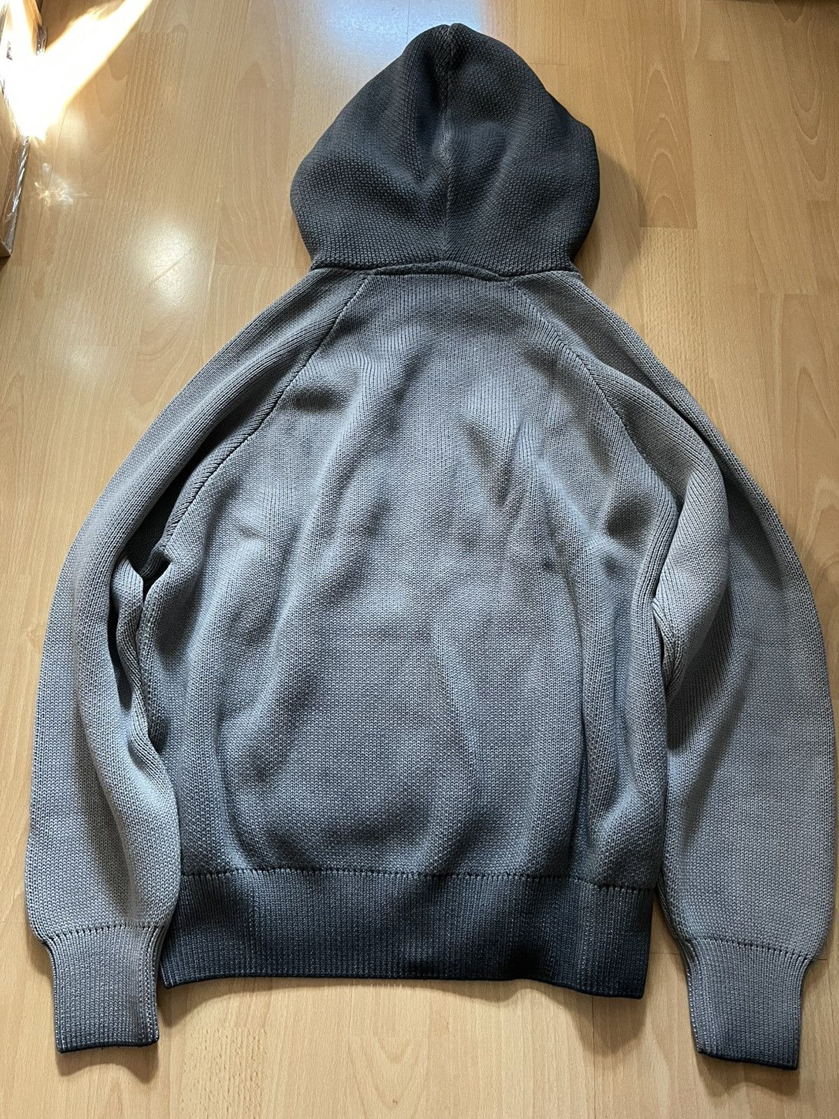 Colours Heavy cotton knit jacket with fading/gradient effect size L Size US L / EU 52-54 / 3 - 6 Thumbnail