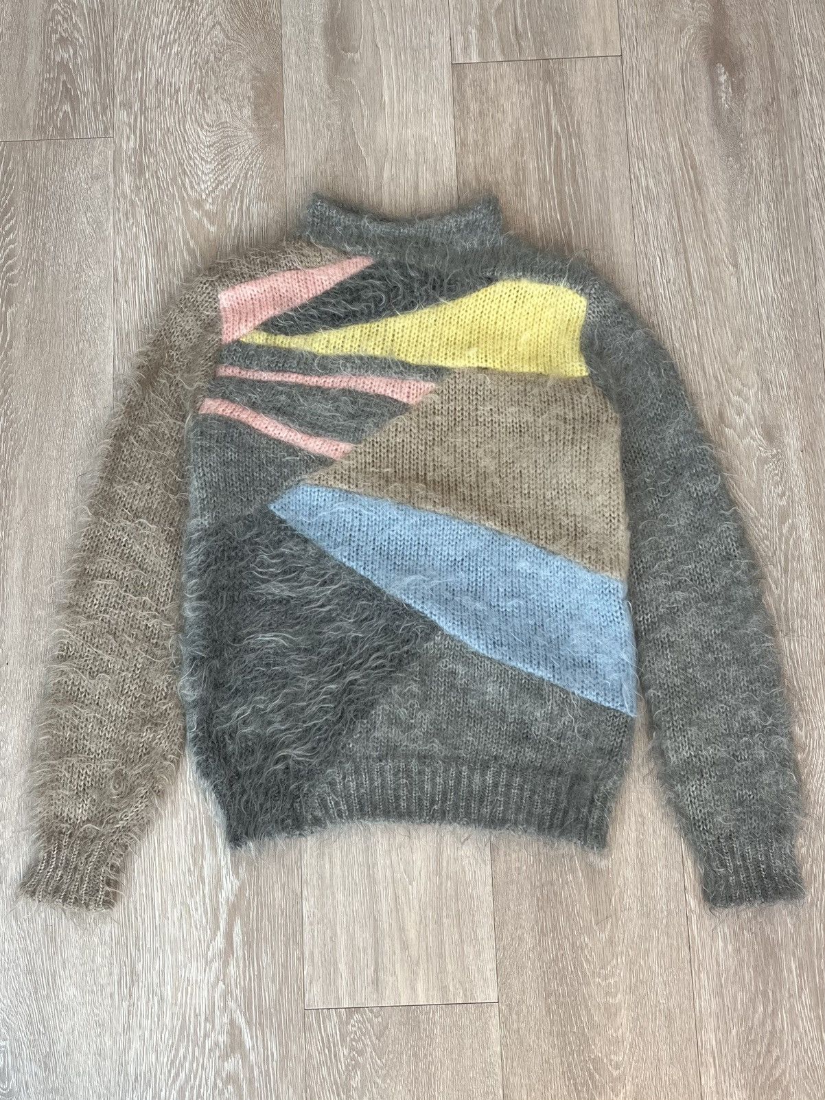 Undercover AW02 Witches Cell Division Mohair Sweater Size US M / EU 48-50 / 2 - 2 Thumbnail
