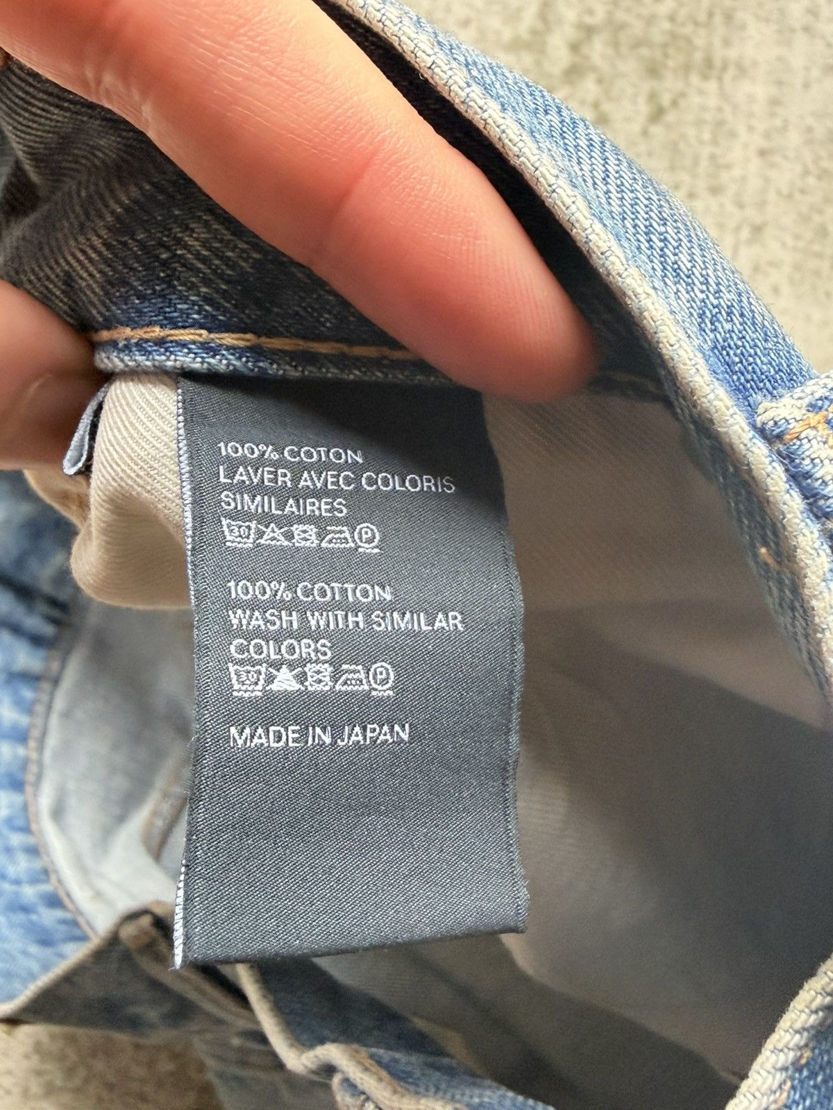 Celine CELINE Wesley Straight-Leg Distressed Jeans Size US 29 - 5 Thumbnail