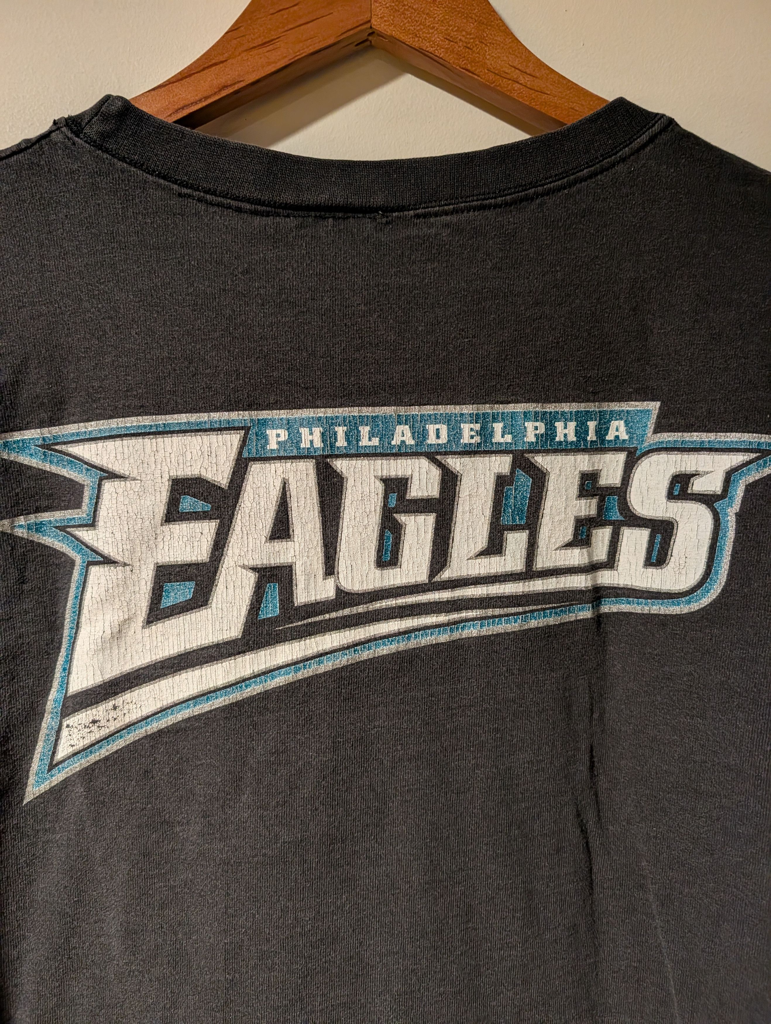 NFL Vintage 90s Philadelphia Eagles NFL Football Long-Sleeve Size US M / EU 48-50 / 2 - 10 Thumbnail
