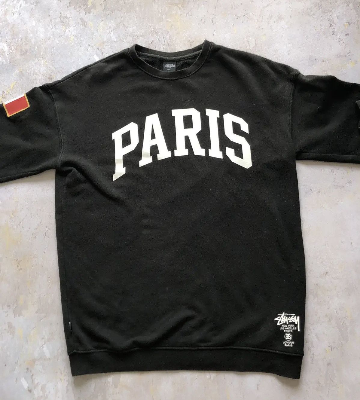 Stussy Rare Stussy Paris sweatshirt Supreme corteiz streetwear Size US S / EU 44-46 / 1 - 2 Thumbnail
