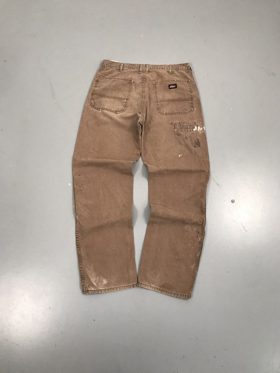 Dickies × Vintage Vintage Dickies carpenter faded denim Size US 34 / EU 50 - 9 Thumbnail