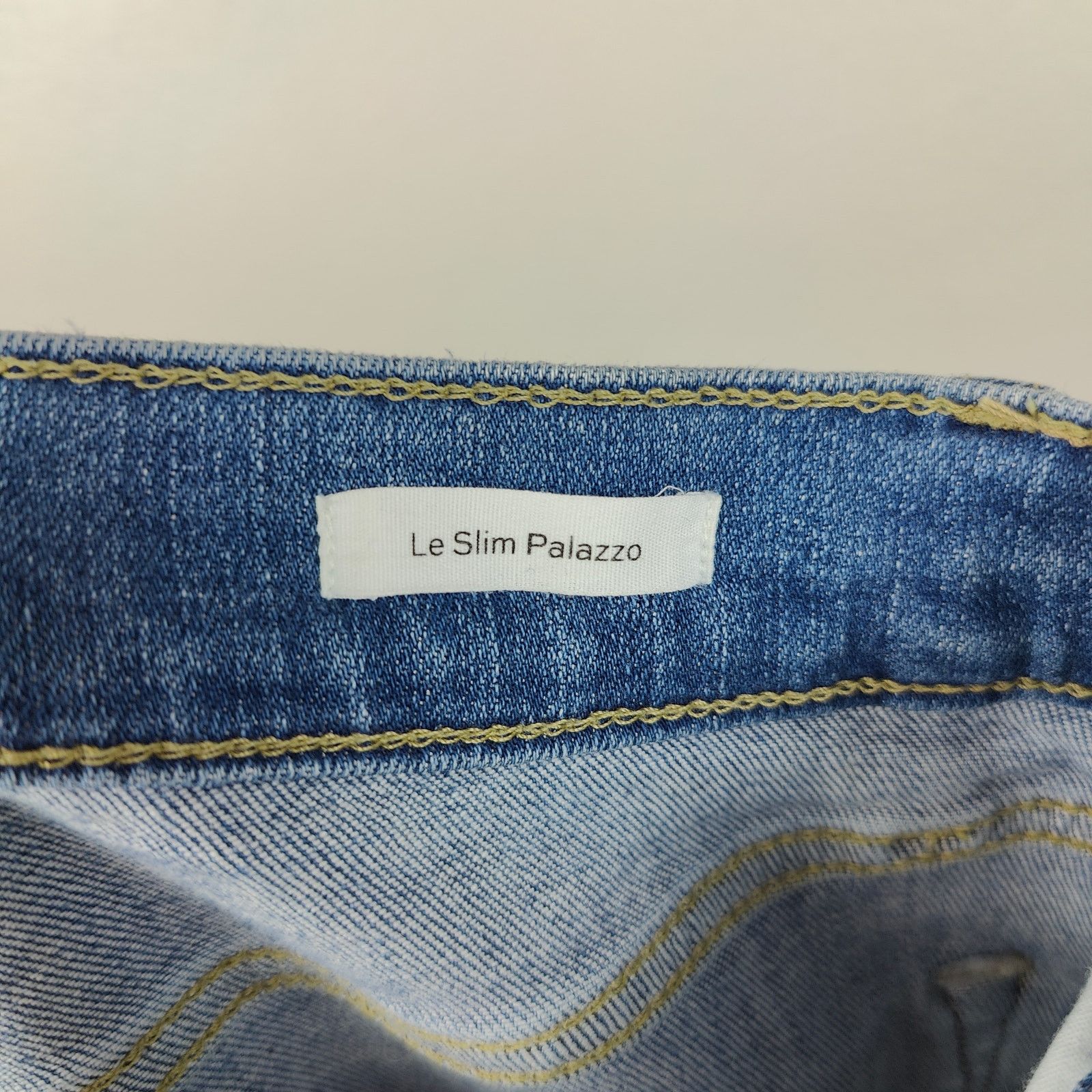 Frame Frame Le Slim Palazzo Jeans Womens 27 Drizzle Medium Wash Size 27" / US 4 / IT 40 - 9 Thumbnail