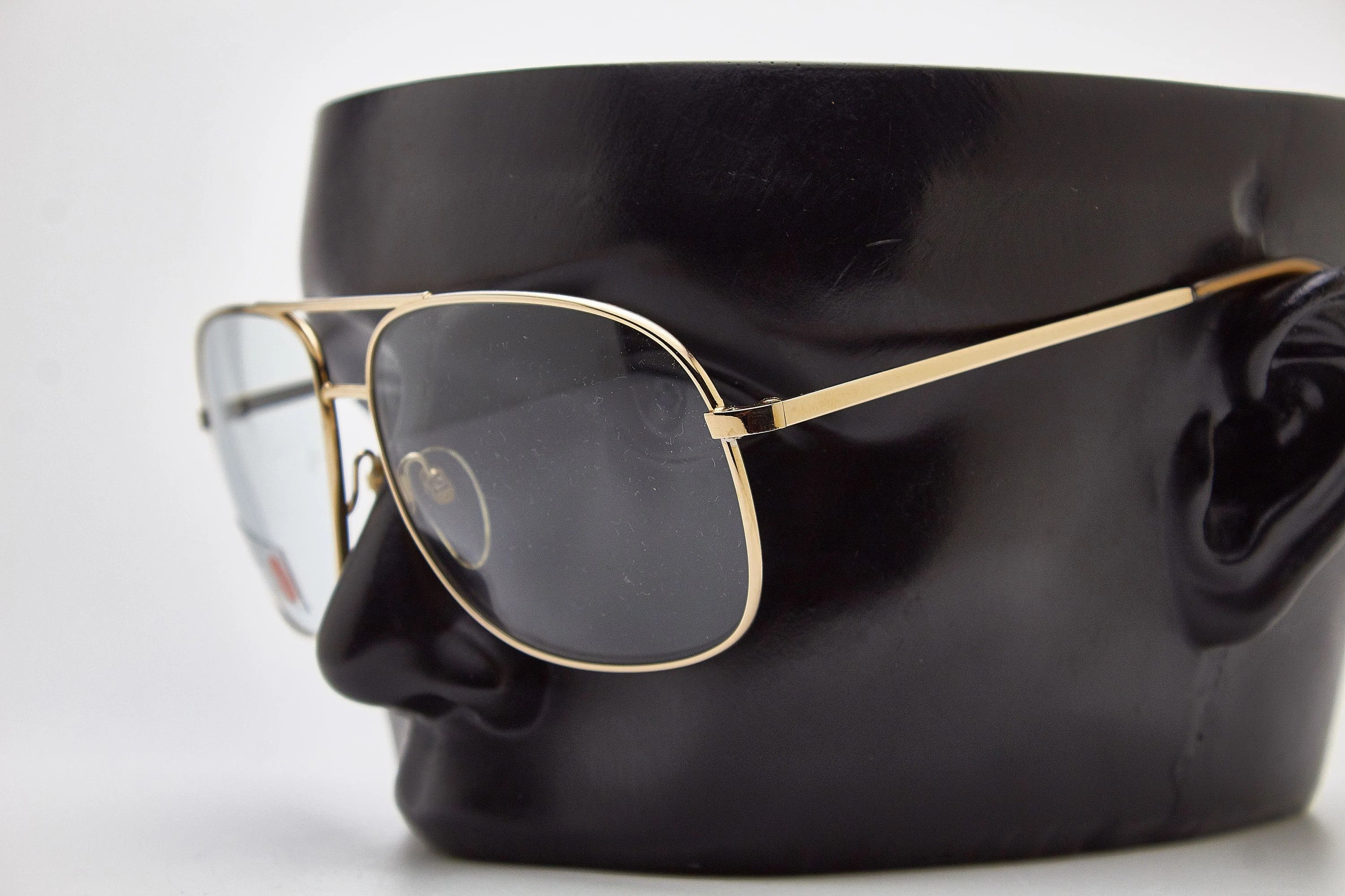 Serengeti SERENGETI quiet luxury 80s oversized gold thin metal specs Size ONE SIZE - 7 Thumbnail