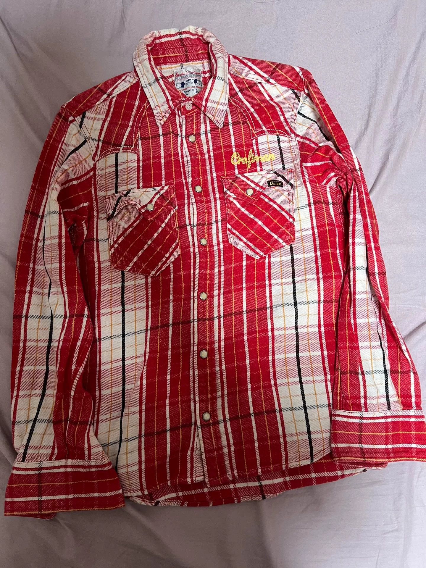 Studio D'Artisan Studio D'Artisan Plaid Work Shirt Size US M / EU 48-50 / 2 - 1 Thumbnail