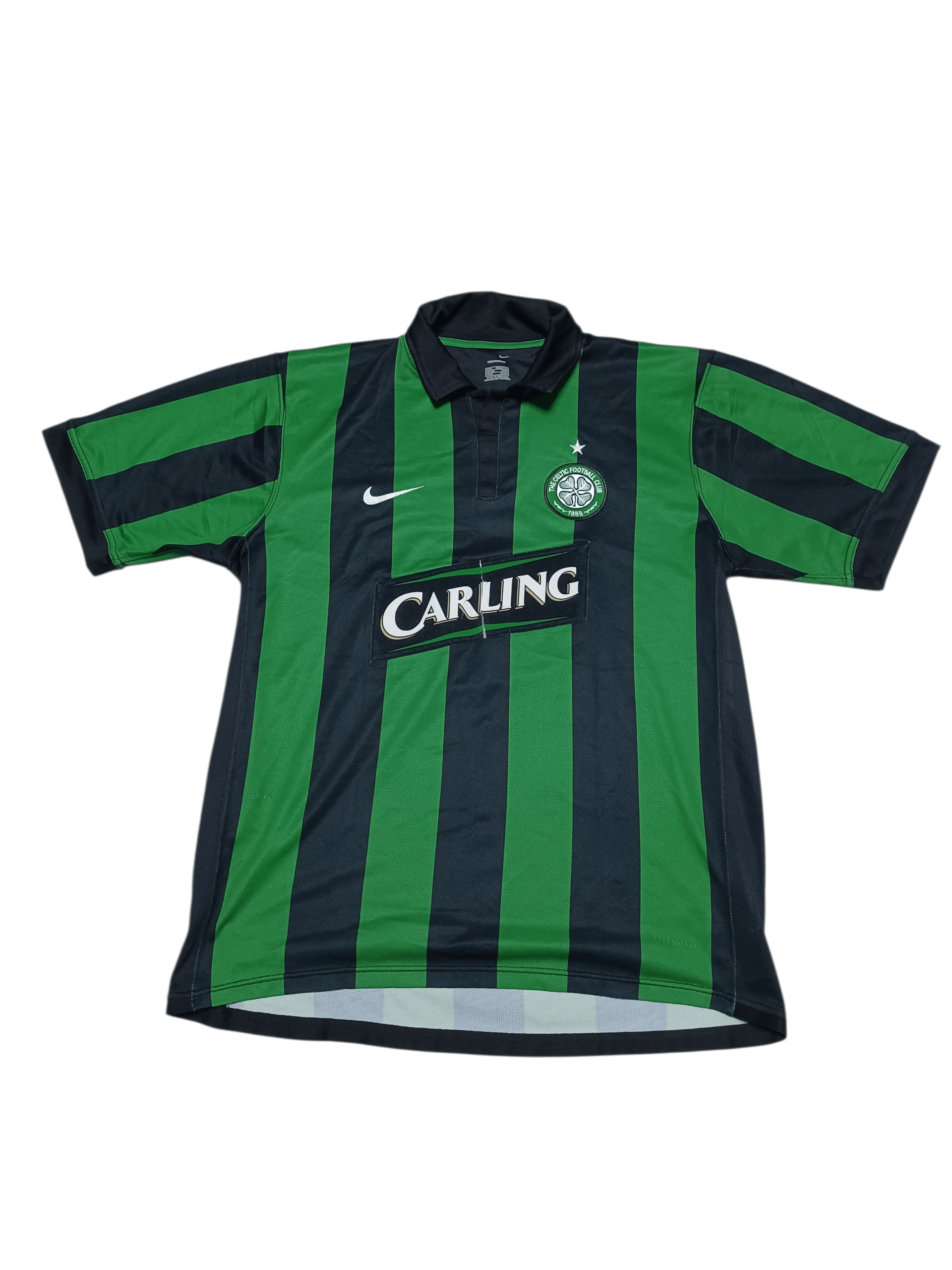 Nike CELTIC GLASGOW NIKE TOTAL 90 2006/2007 VINTAGE SOCCER JERSEY Size US L / EU 52-54 / 3 - 1 Thumbnail