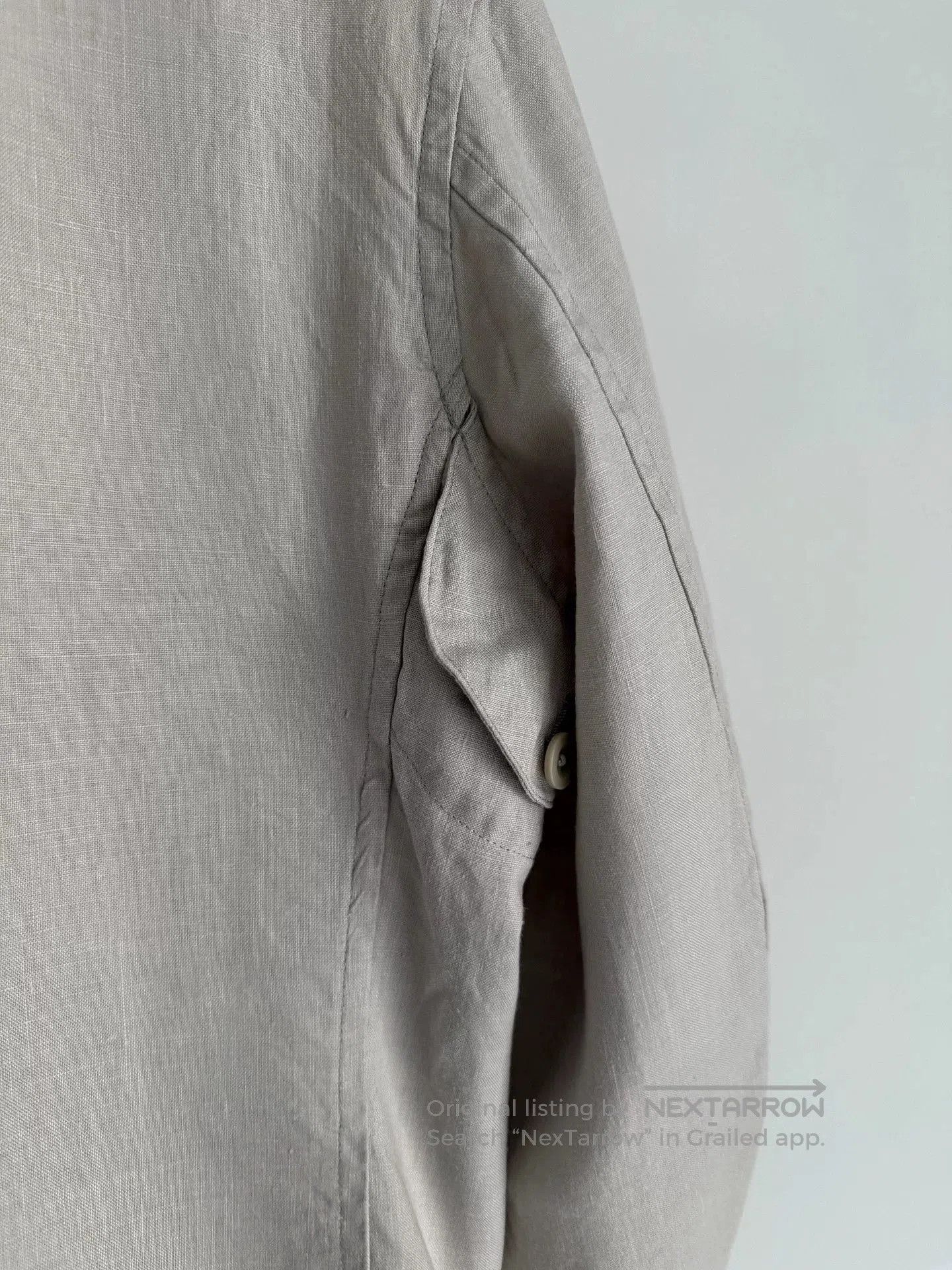 Yohji Yamamoto Yohji Yamamoto Linen Jacket for Men. Size US L / EU 52-54 / 3 - 3 Thumbnail