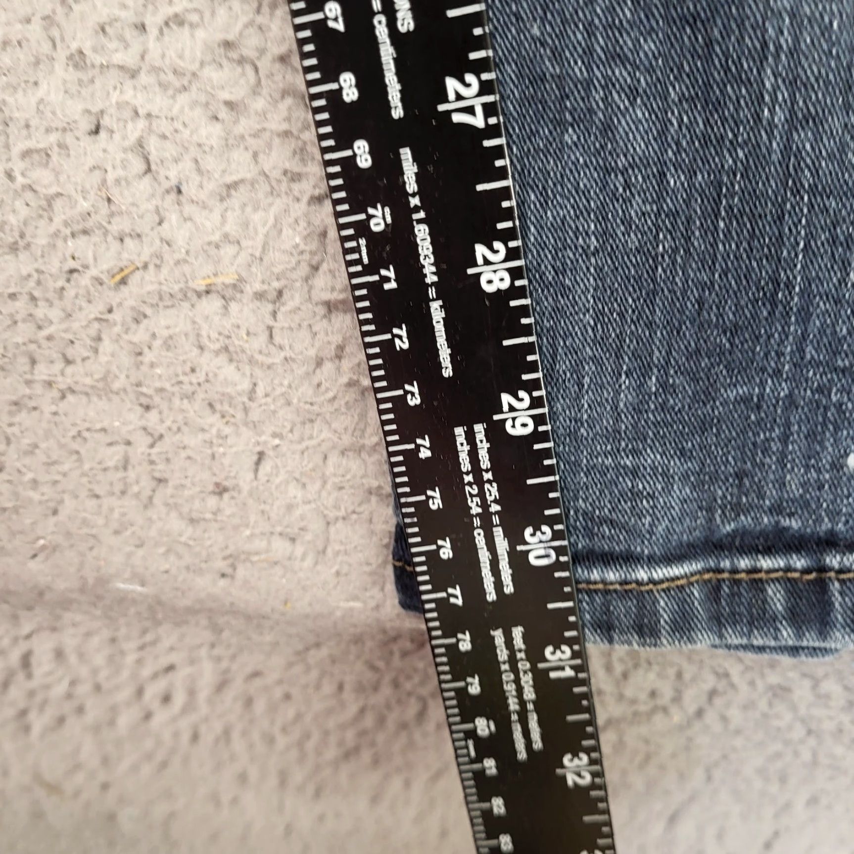 Wrangler Wrangler Jeans Mens Size 30x32 Five Star Premium Straight Fit Stonewash College Denim Blue 5-Pocket Mens Regular Size US 30 / EU 46 - 6 Thumbnail