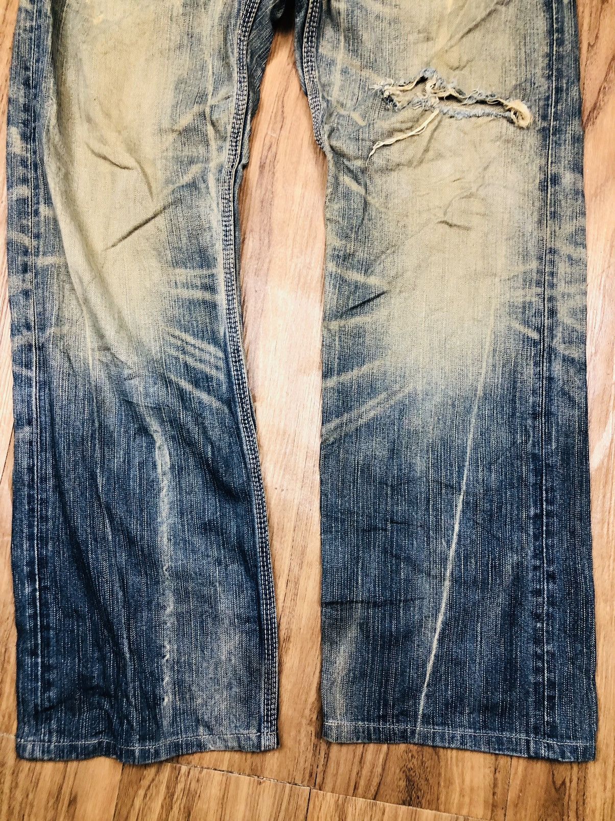 Edwin Edwin Distressed Jeans (21) Size US 30 / EU 46 - 4 Thumbnail