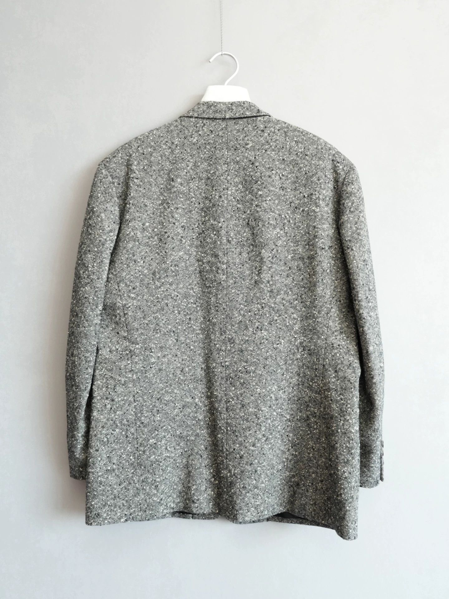 Yohji Yamamoto Yohji Yamamoto 10SS BW Textured Jacket Size 4 Size US XL / EU 56 / 4 - 2 Thumbnail