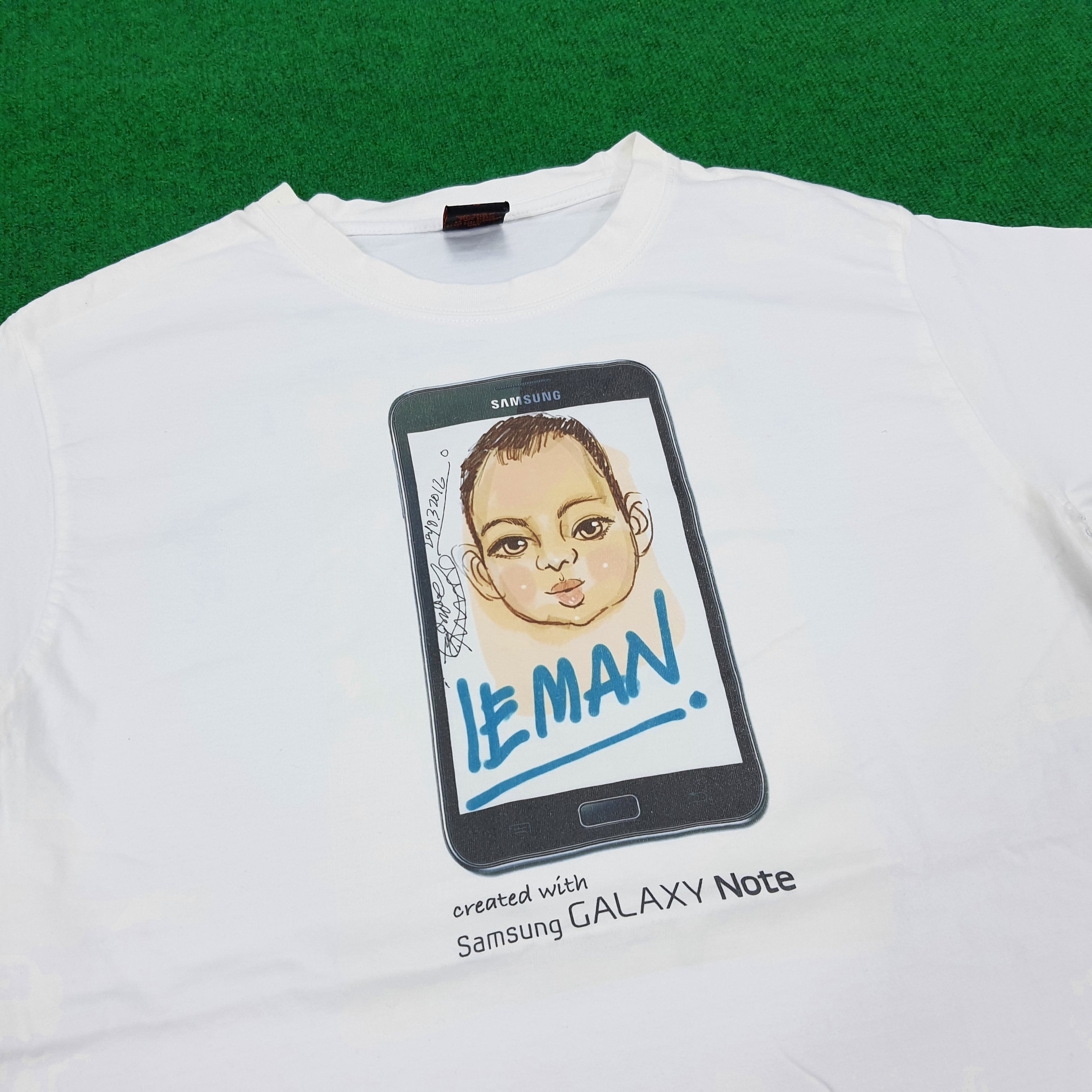 Samsung × Vintage Vintage Samsung Galaxy Note T-shirt Size US M / EU 48-50 / 2 - 2 Thumbnail