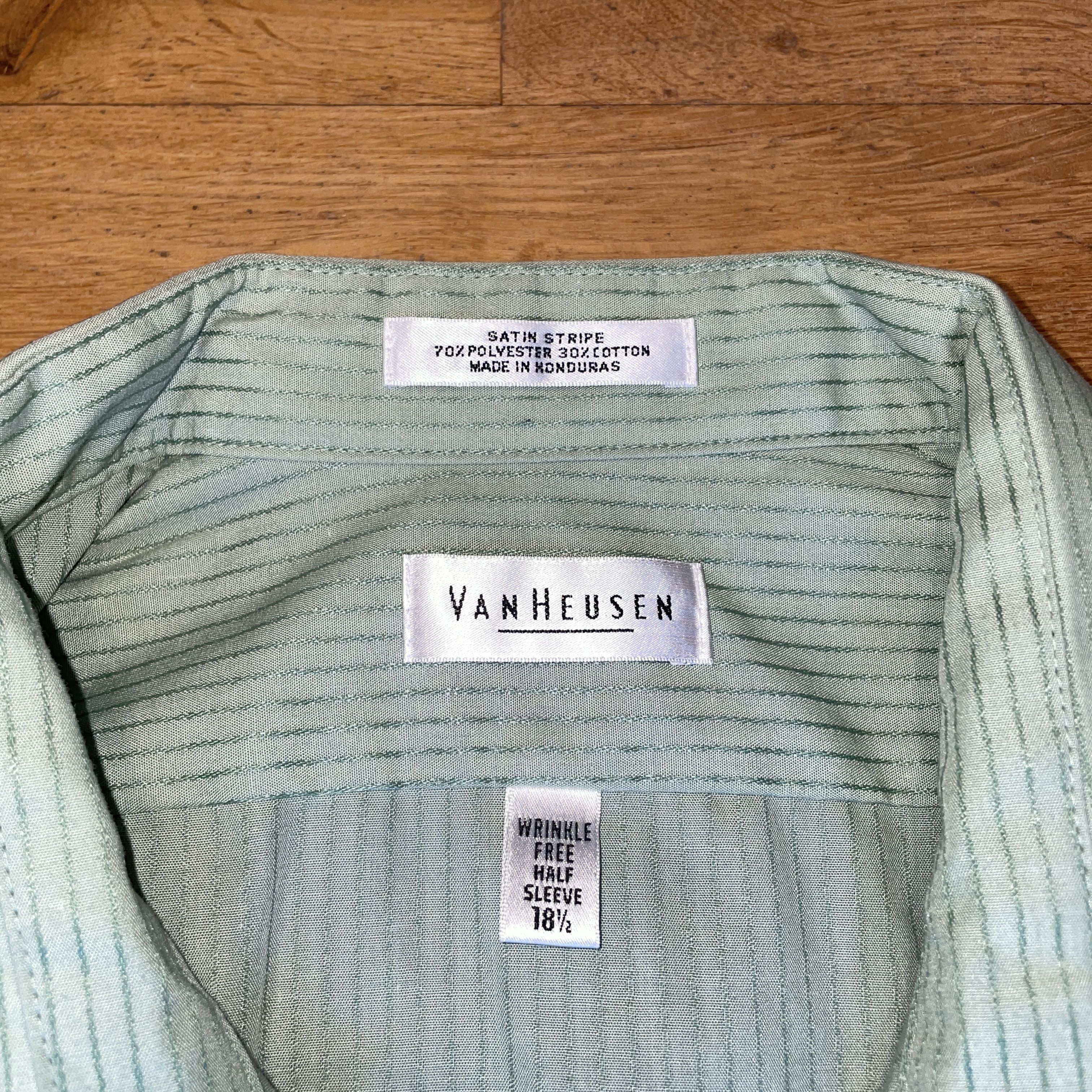 Van Heusen × Vintage Van Heusen Men's Elegant Fashion Shirt Size 4 Xl Size US XXL / EU 58 / 5 - 2 Thumbnail
