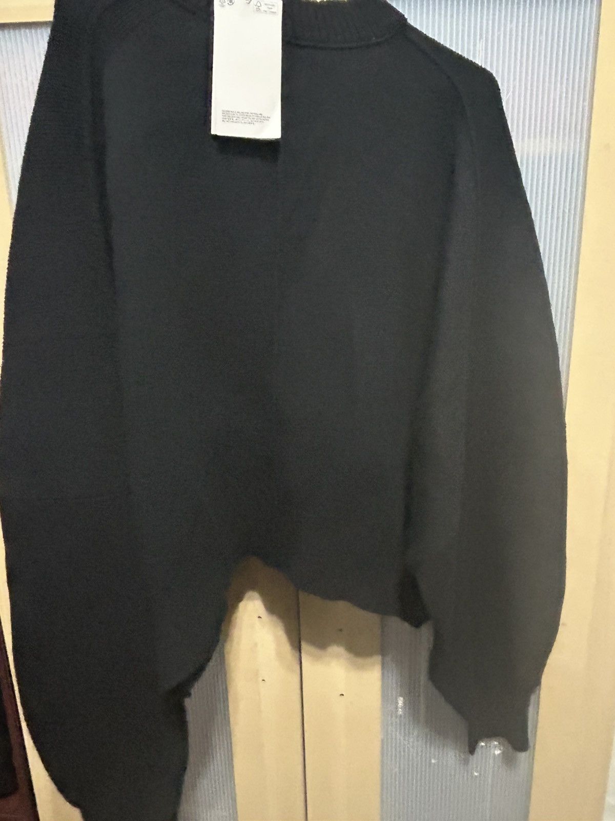 H&M H&M Collection Black Slouchy Wool Sweater Size M / US 6-8 / IT 42-44 - 8 Thumbnail