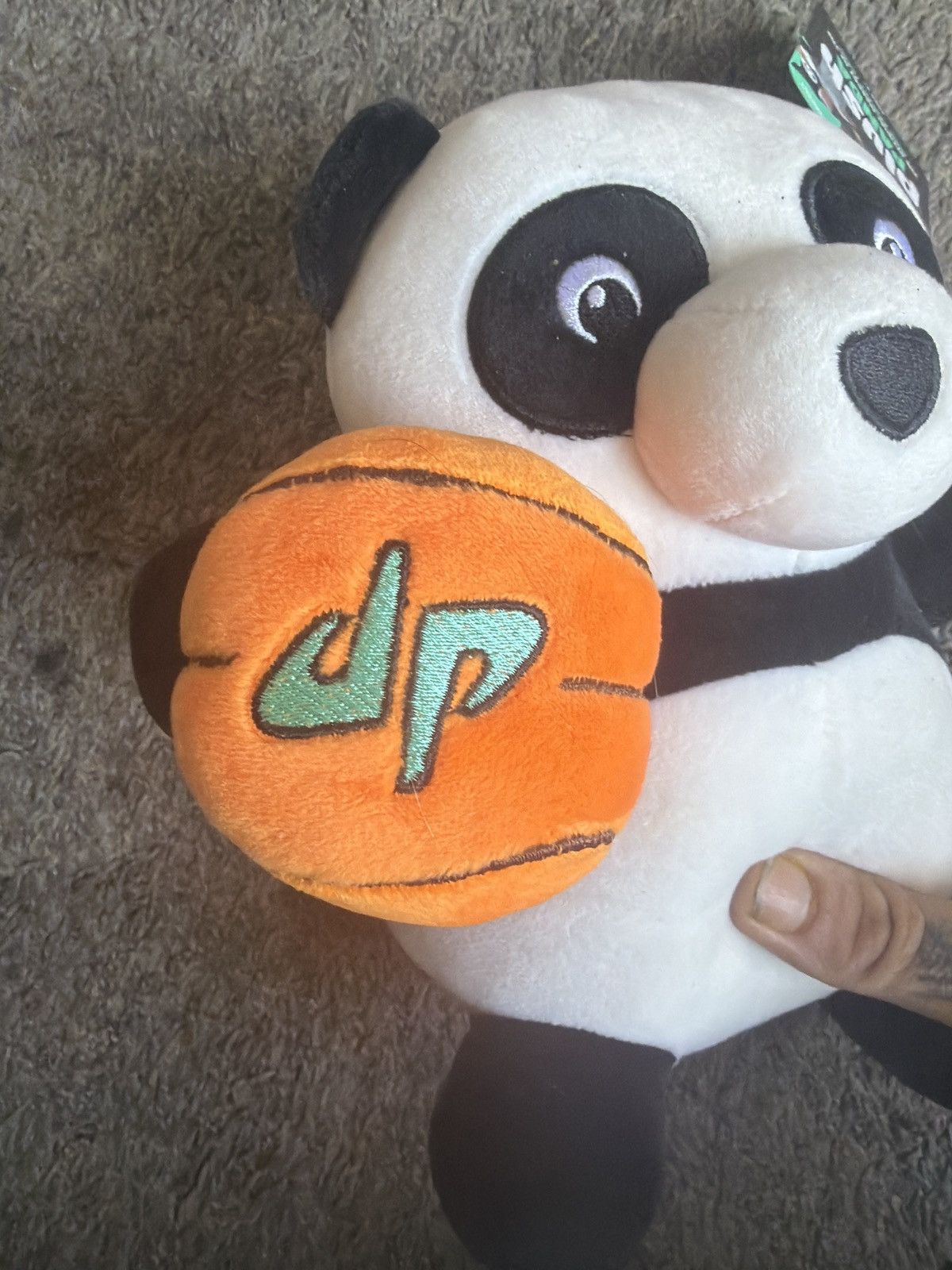 Hypebeast 2023 Dude Perfect Plush Panda Size ONE SIZE - 2 Thumbnail