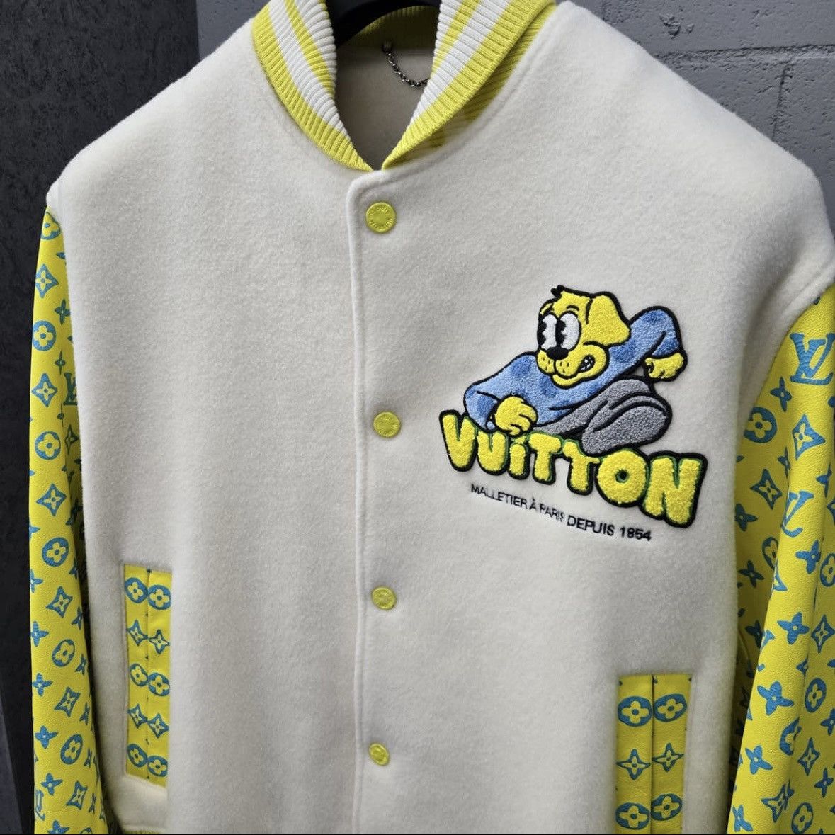 Louis Vuitton Louis Vuitton LV Monogram Playground Varsity Jacket Size US XL / EU 56 / 4 - 2 Thumbnail