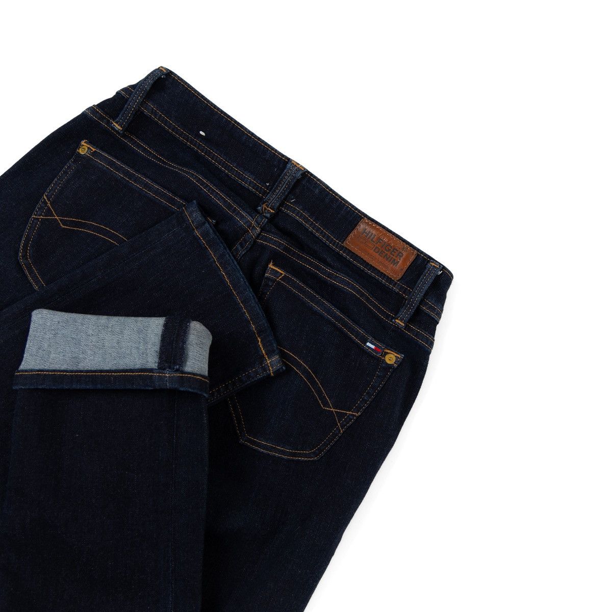 Tommy Hilfiger Tommy Hilfiger Suzzy NDST Niceville Womens Jeans Dark Blue Size 28" / US 6 / IT 42 - 4 Thumbnail