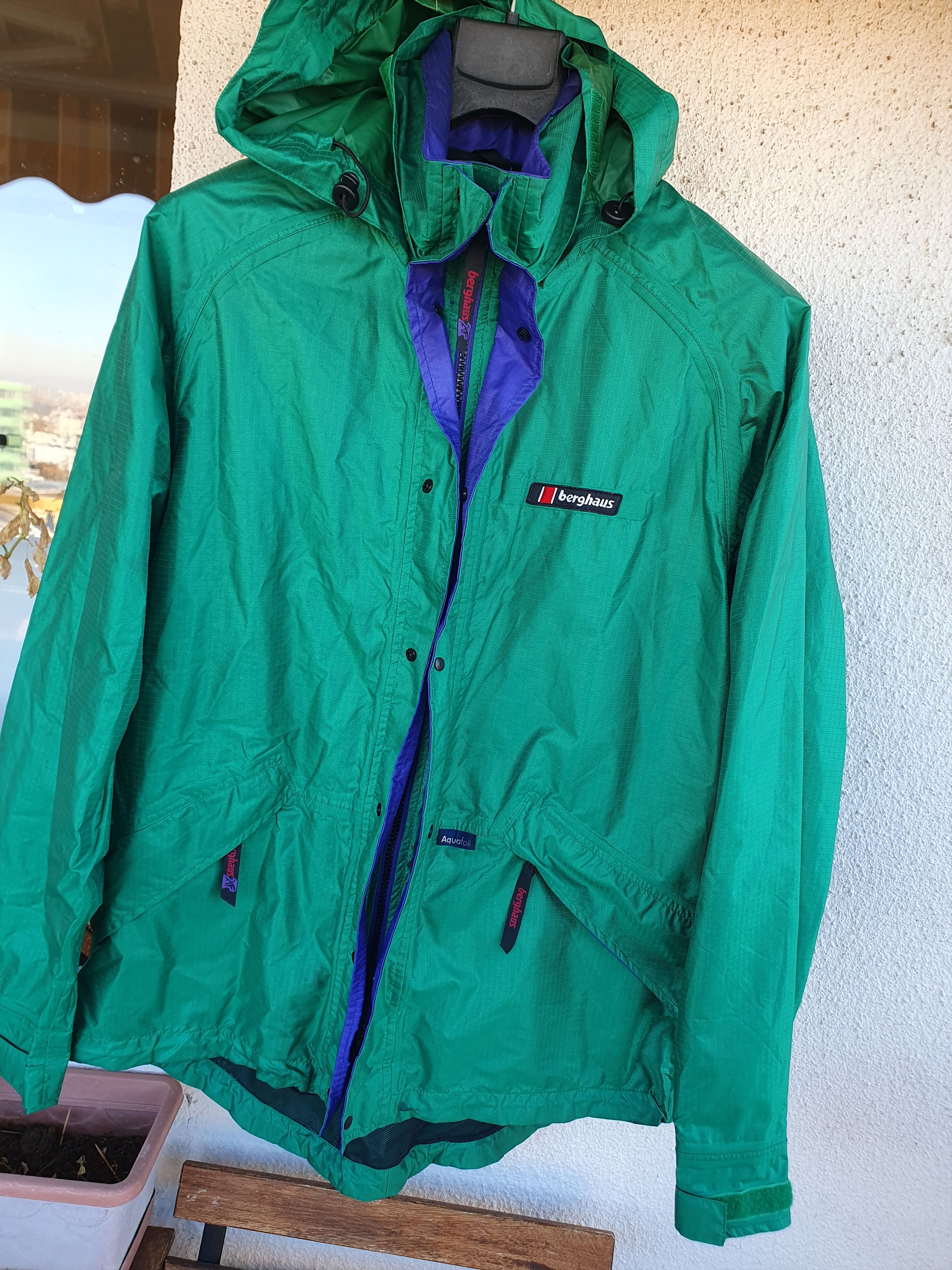Berghaus × Vintage Berghaus XF Aquafoil Vintage Indra Jacket Hooded sz M Size US M / EU 48-50 / 2 - 9 Thumbnail