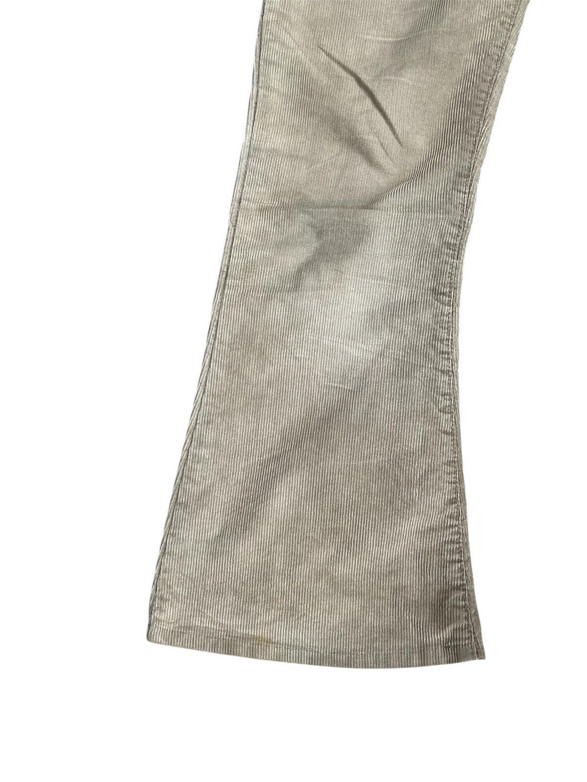 Seditionaries MISS SIXTY Patchwork Corduroy Flare Jeans Size 26" / US 2 / IT 38 - 6 Thumbnail