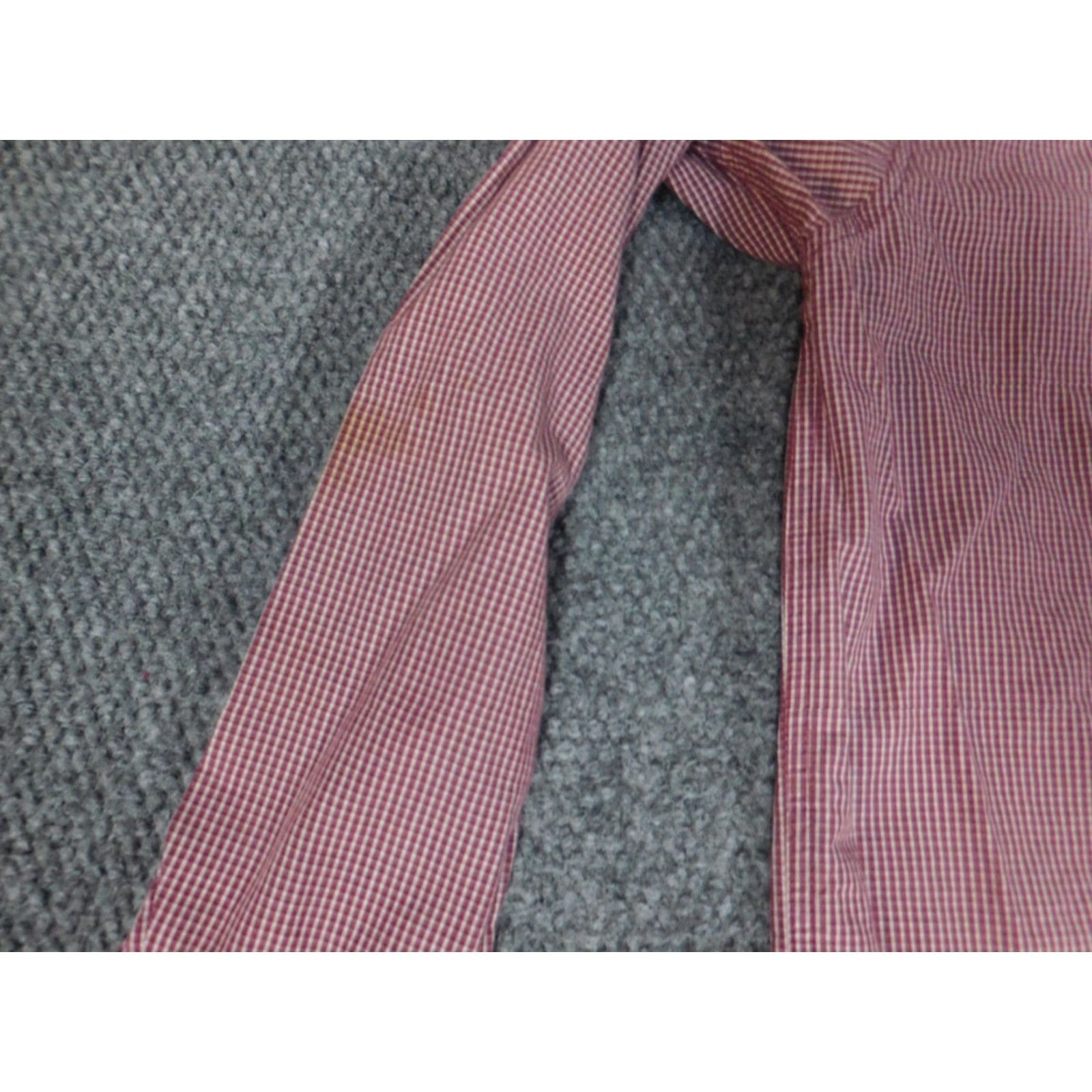 Old Navy Old Navy Womens Button-Up Shirt 16 Red Plaid Long Sleeve Crew Neck Cotton Down Button Front Casual Womens Regular Fit Size XXL / US 16-18 / IT 52-54 - 5 Thumbnail