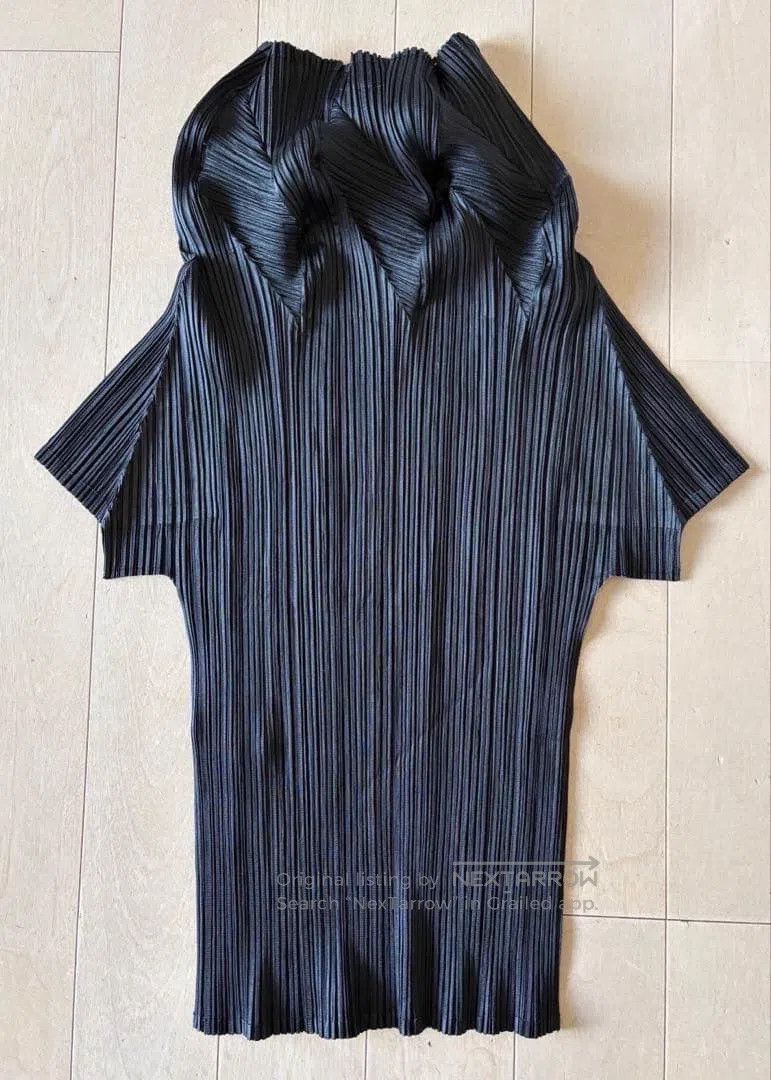 Issey Miyake Issey Miyake Ruched Short Sleeve Top Size L / US 10 / IT 46 - 1 Thumbnail