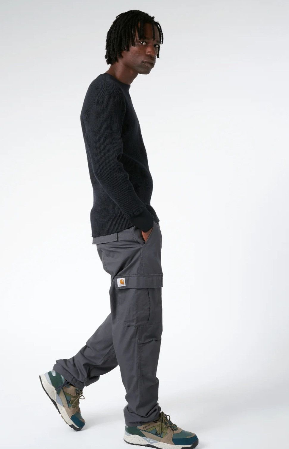 Carhartt Carhartt aviation pants black smith 29 waist x 30 inseam Size US 29 - 3 Thumbnail