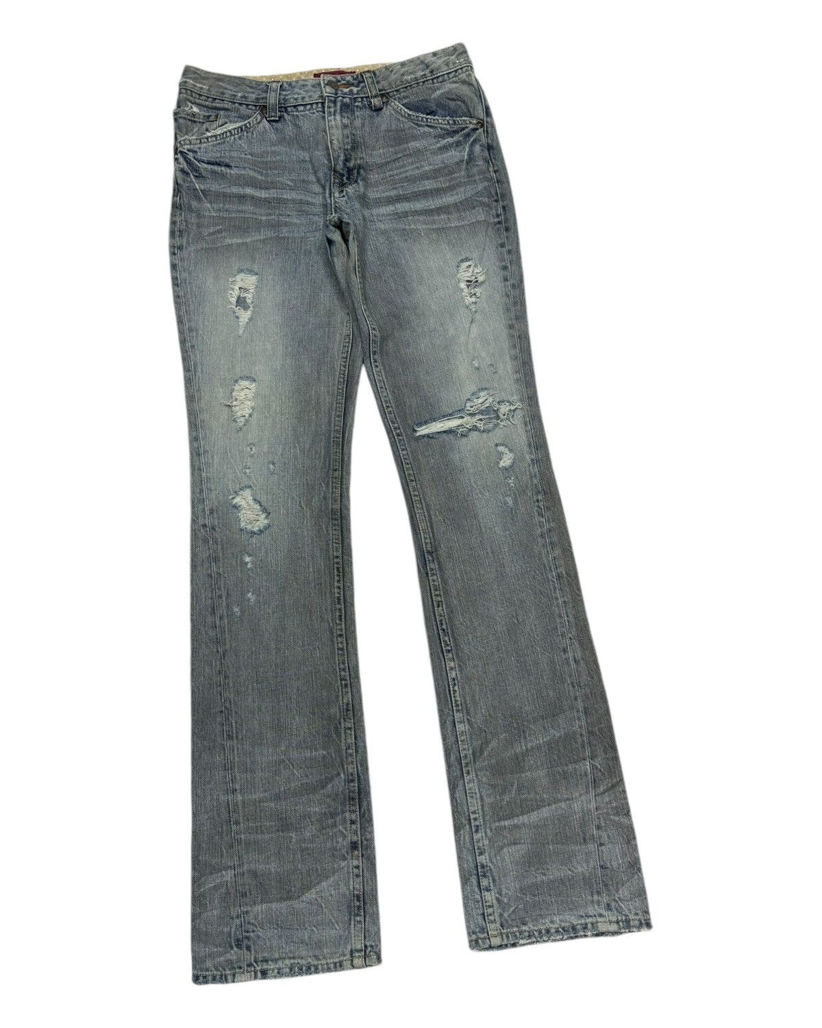 Hysteric Glamour CLAWMARK Slim Flare Jeans By Sweet Camel Japanese Brand Size US 30 / EU 46 - 3 Thumbnail