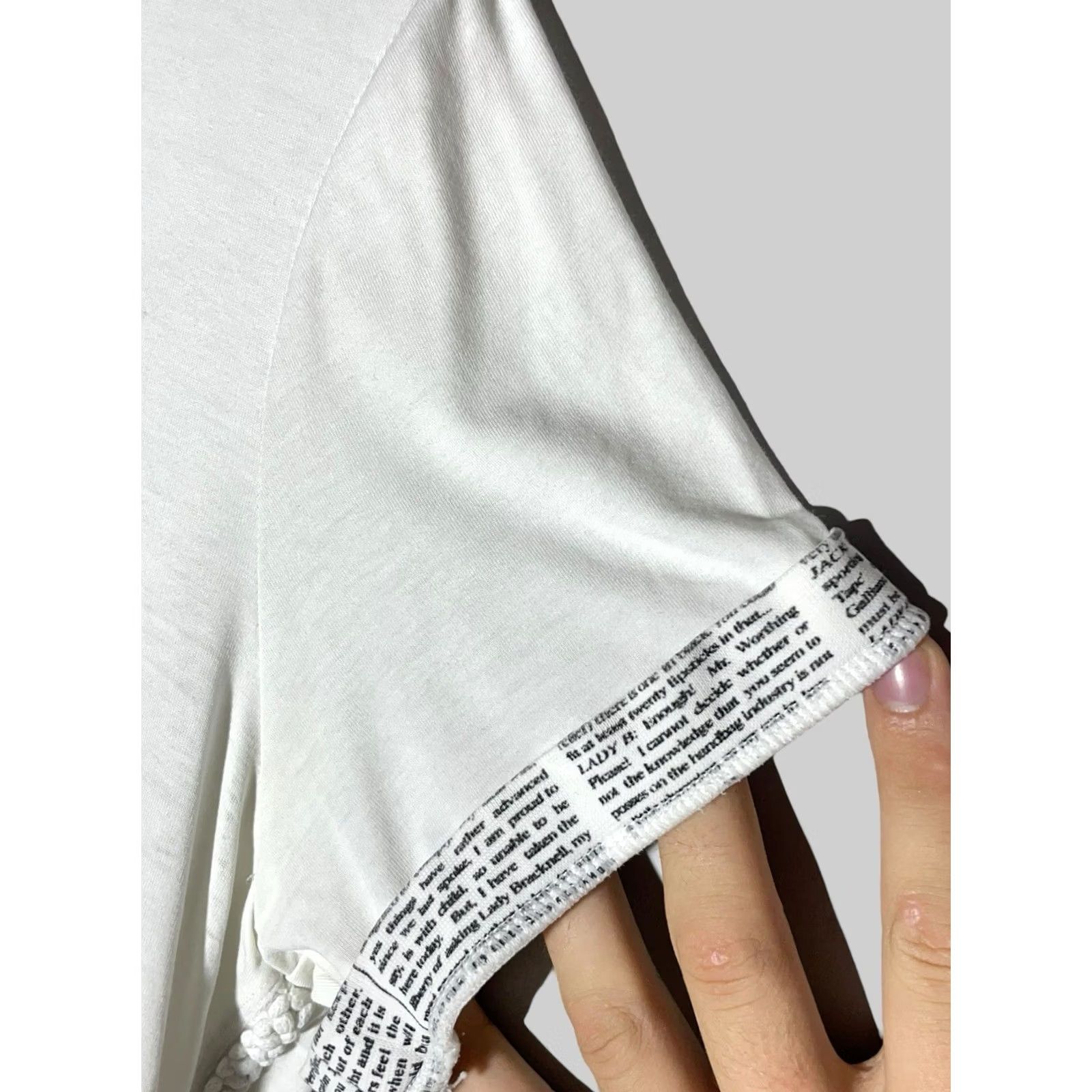 John Galliano John Galliano Underwear V-Neck T-Shirt Men’s Size US L / EU 52-54 / 3 - 5 Thumbnail