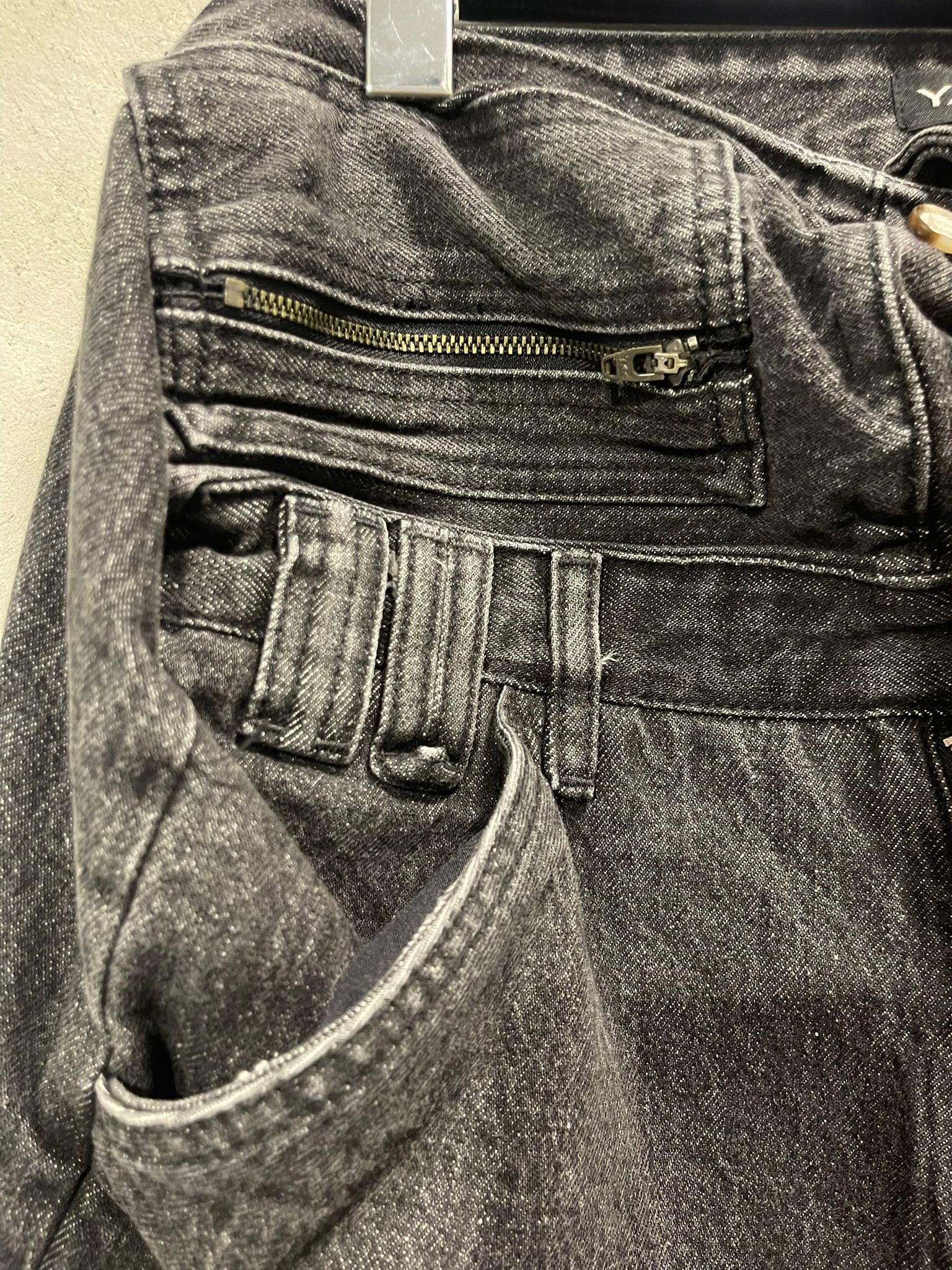 Y/Project Y/Project Pilot Pop-Up Denim Black Jeans Size US 30 / EU 46 - 7 Thumbnail