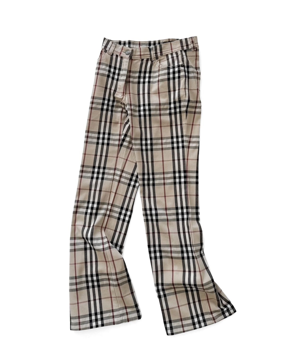 Burberry BURBERRY NOVA CHECK PANTS Size 27" / US 4 / IT 40 - 2 Thumbnail