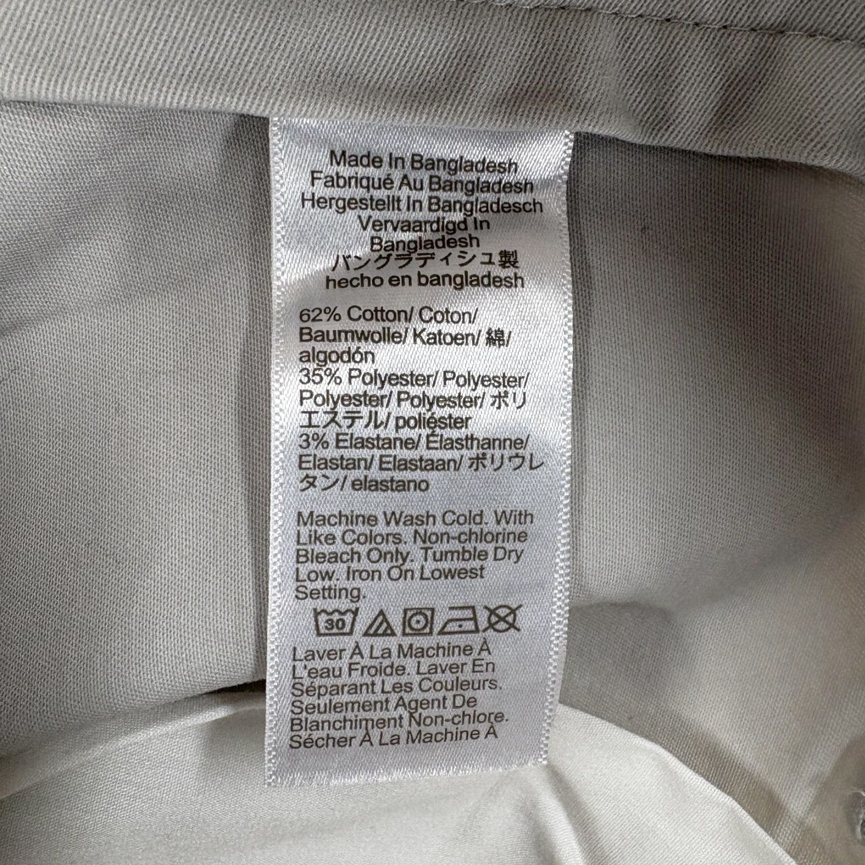 J.Crew J.Crew True Temp 365 Chino Pant Mens 31x30 Thompson Fit Gray Stretch Preppy NWT Size US 31 - 5 Thumbnail