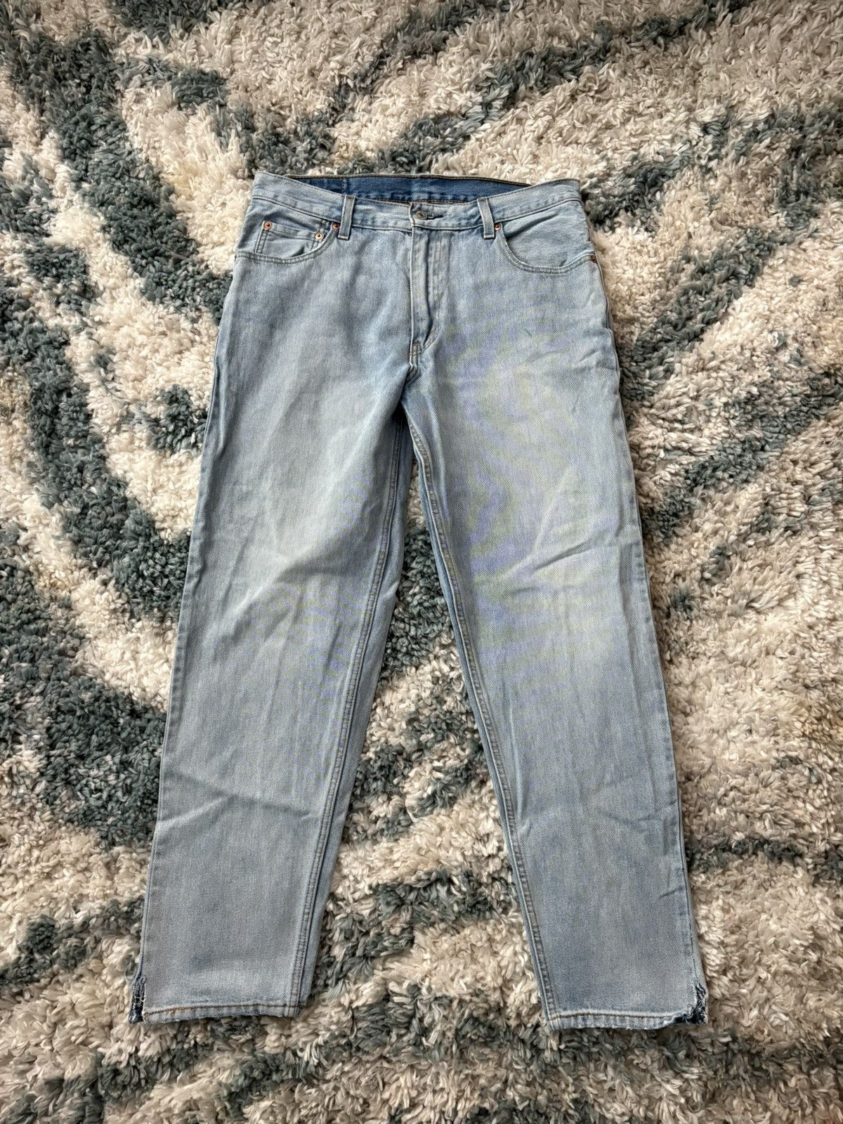 Levi's Levis 550 - Light Blue Wash - 33/32 Size US 34 / EU 50 - 1 Thumbnail