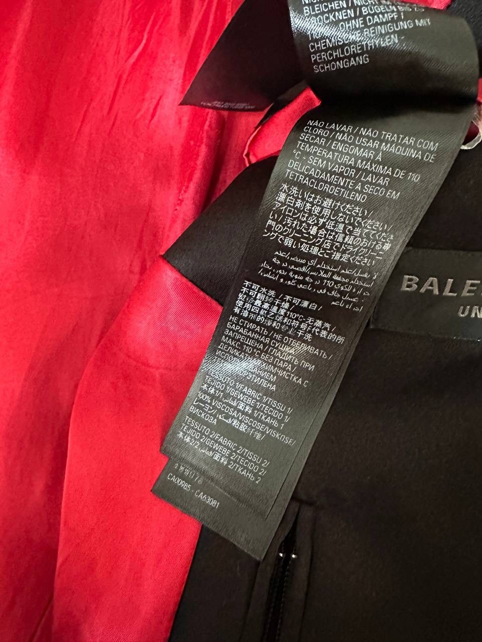 Balenciaga Balenciaga silk tuxedo ripped blazer Size 54L - 11 Thumbnail