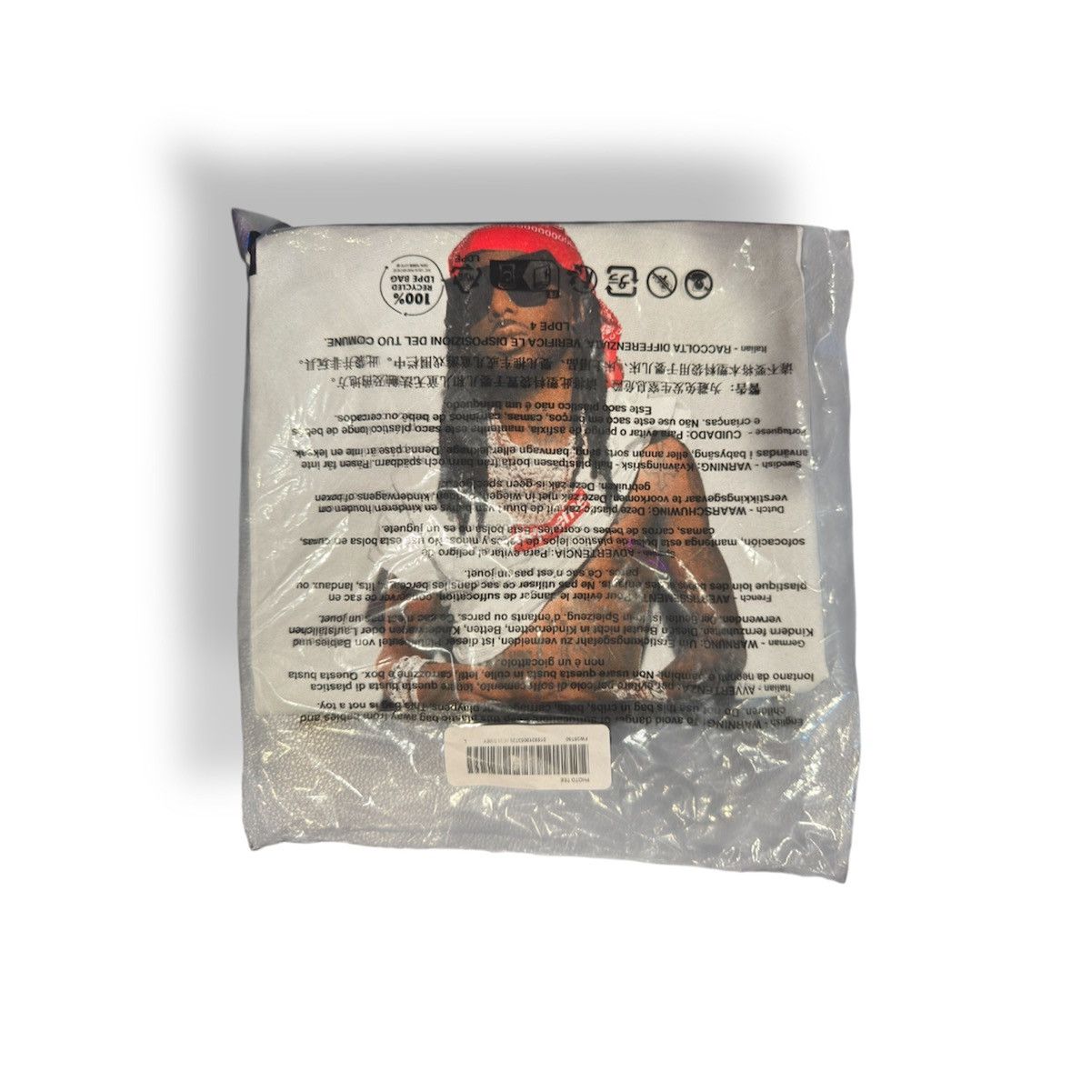 Supreme Playboi Carti Supreme Photo Tee - Heather Gray Size US L / EU 52-54 / 3 - 1 Thumbnail
