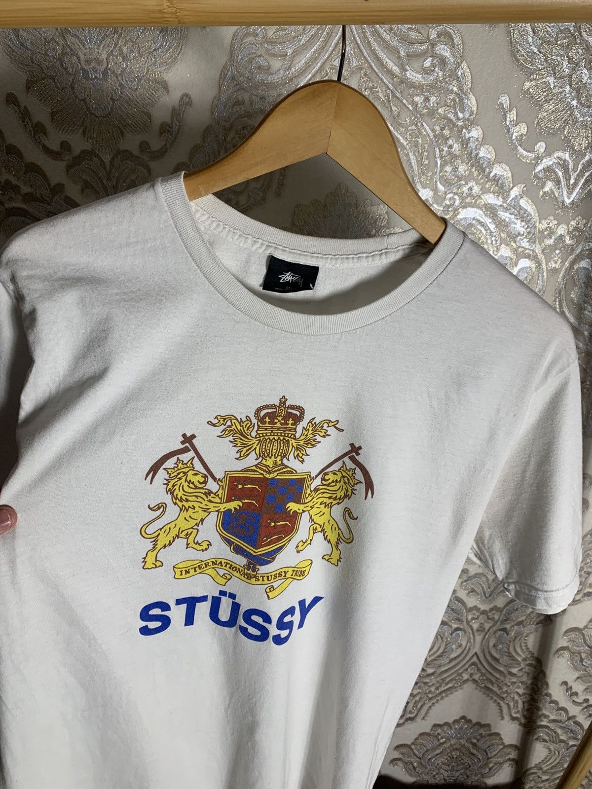 Stussy VINTAGE STUSSY INTERNATIONAL DESIGNER T-SHIRT RETRO Y2K 90s Size US M / EU 48-50 / 2 - 2 Thumbnail