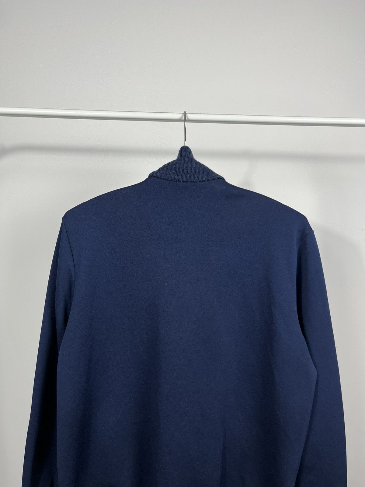 Other Löffler Nordic knit full-zip jacket navy grey size 48 S Size US M / EU 48-50 / 2 - 9 Thumbnail
