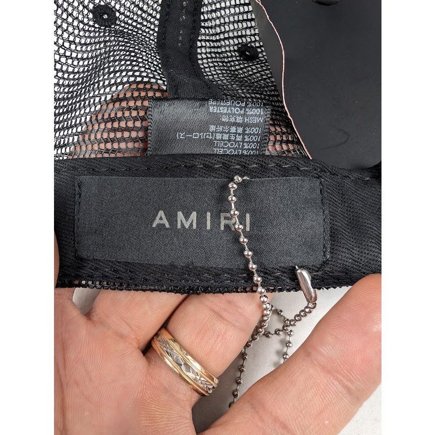 Amiri o1rshd1 Q:79+ / Pegasus Trucker Hat / Cap in Black Size ONE SIZE - 15 Thumbnail