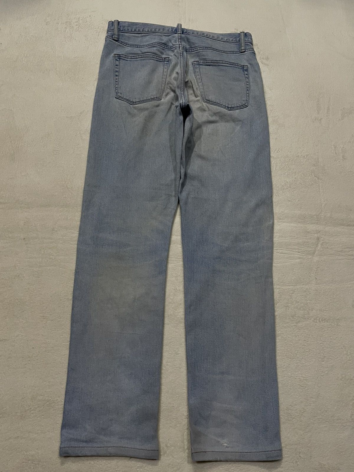 Uniqlo Vintage Uniqlo Skinny Distress Mudwash Denim Jeans Size US 32 / EU 48 - 11 Thumbnail
