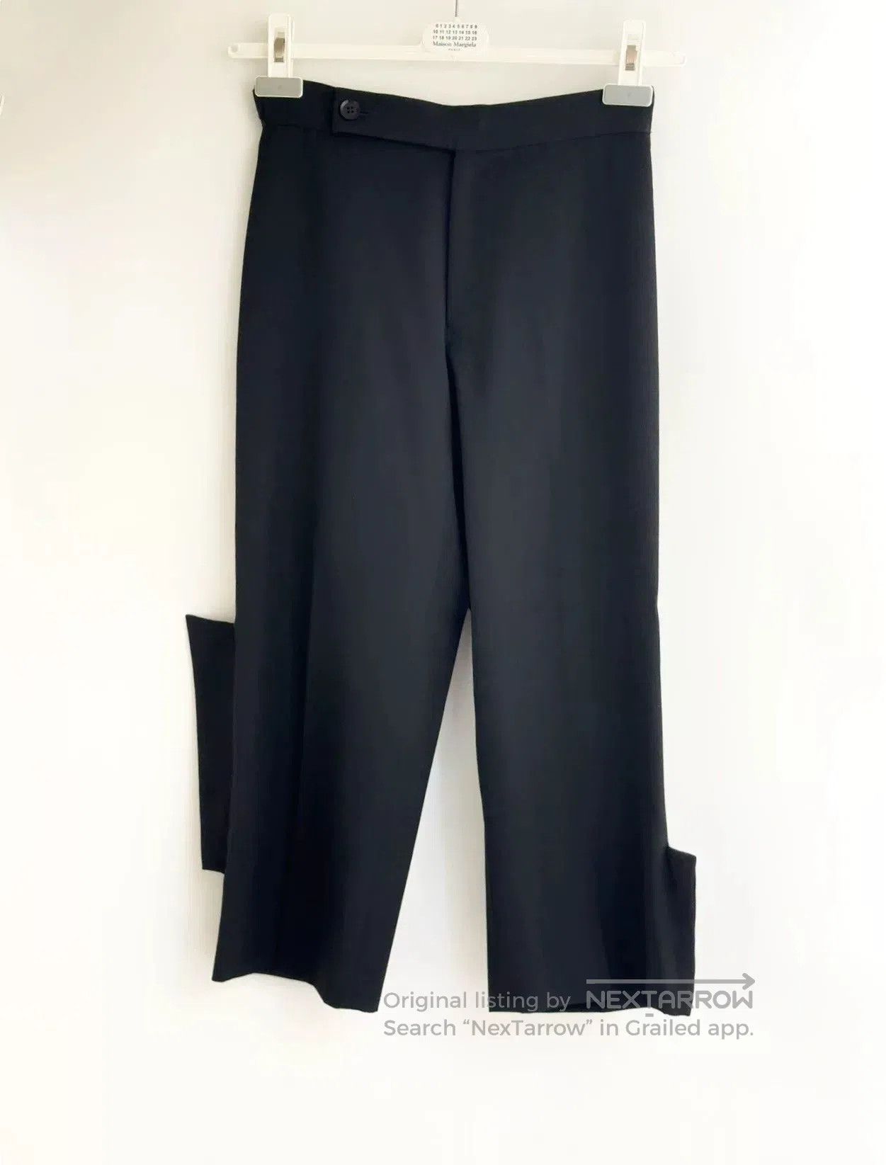 Yohji Yamamoto Yohji Yamamoto Unique Cropped Pants. Size 23" - 2 Thumbnail