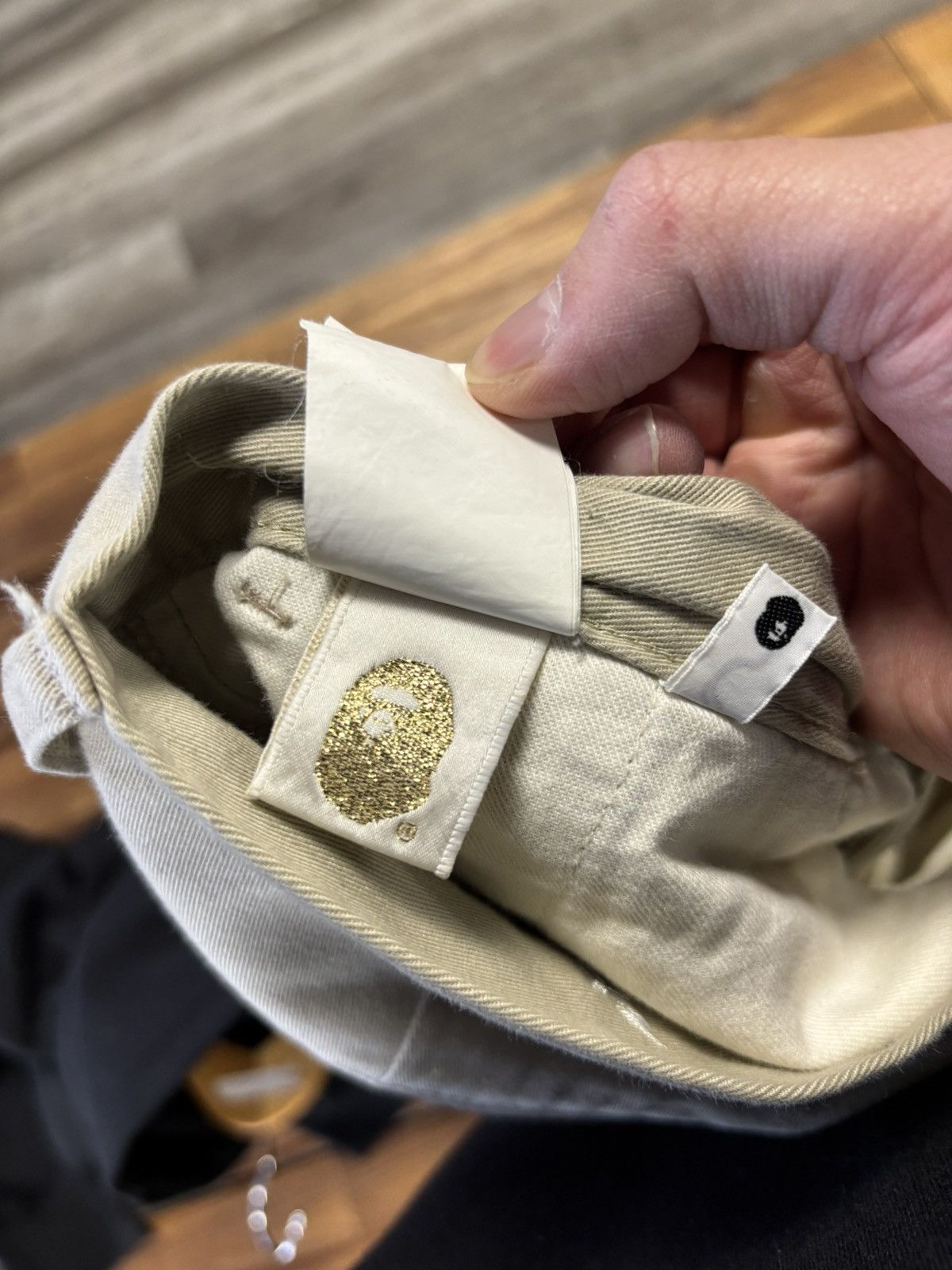 Bape BAPE BAPESTA KHAKI PANTS STARS Size US 32 / EU 48 - 9 Thumbnail